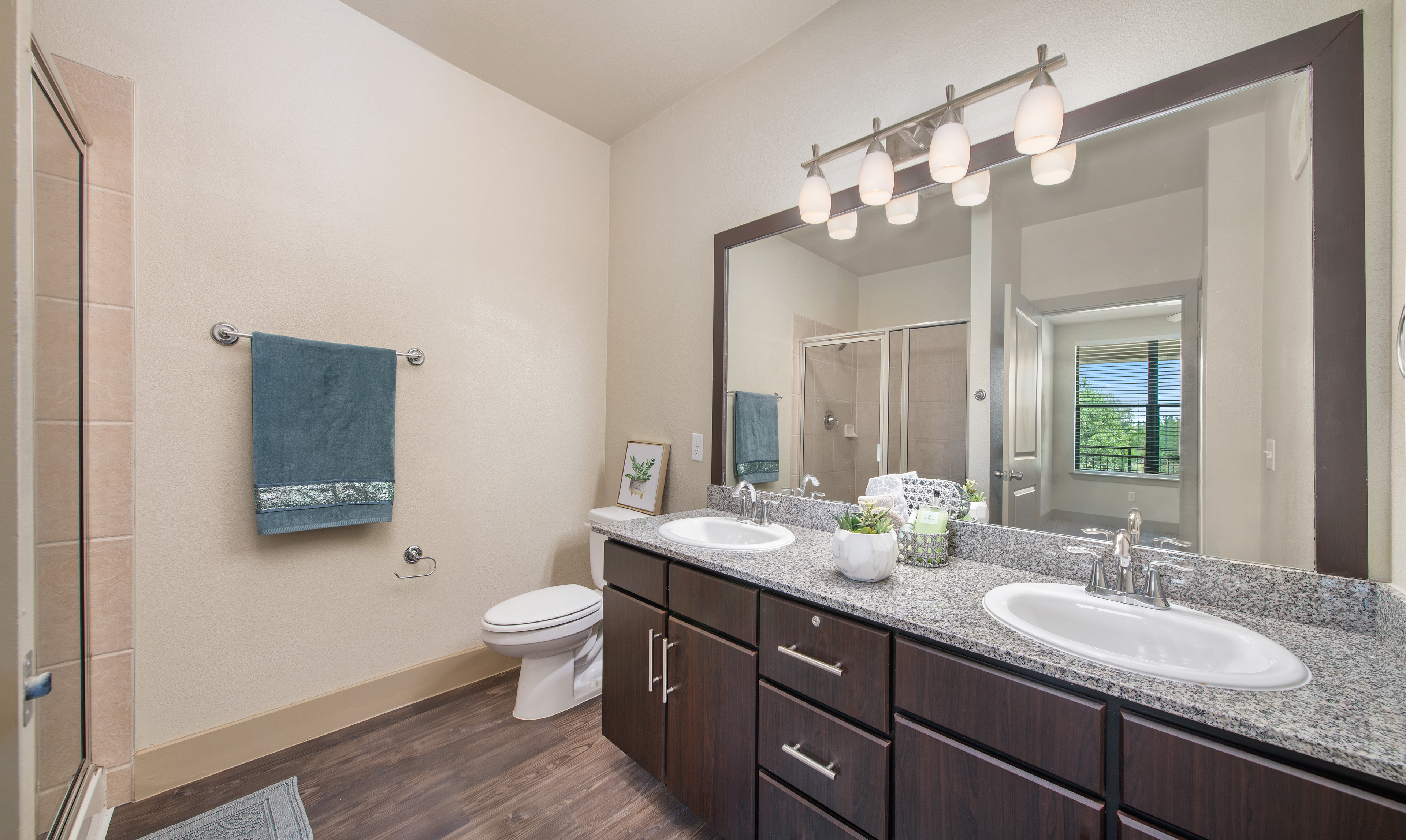 Bathroom at MAA Bulverde luxury apartment homes in San Antonio, TX