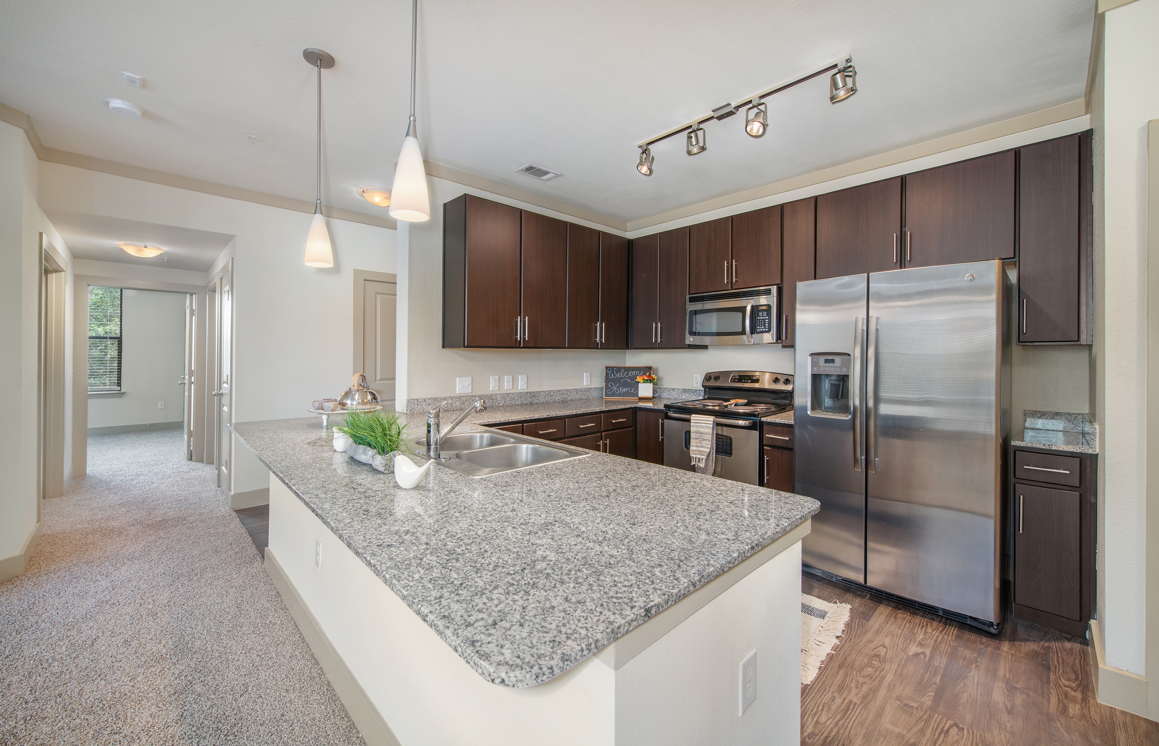 Kitchen at MAA Bulverde luxury apartment homes in San Antonio, TX