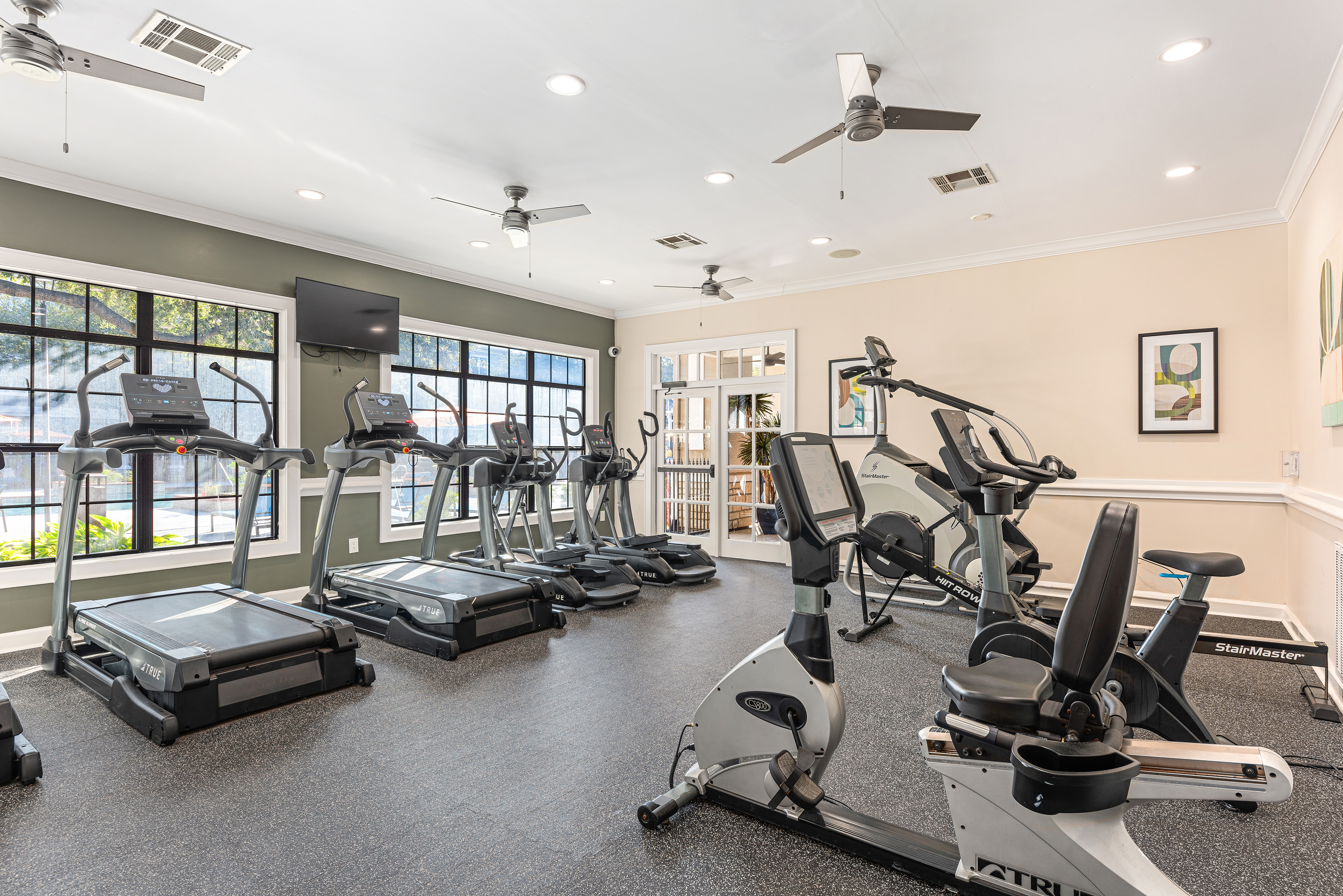Fitness at MAA Haven at Blanco luxury apartment homes in San Antonio, TX