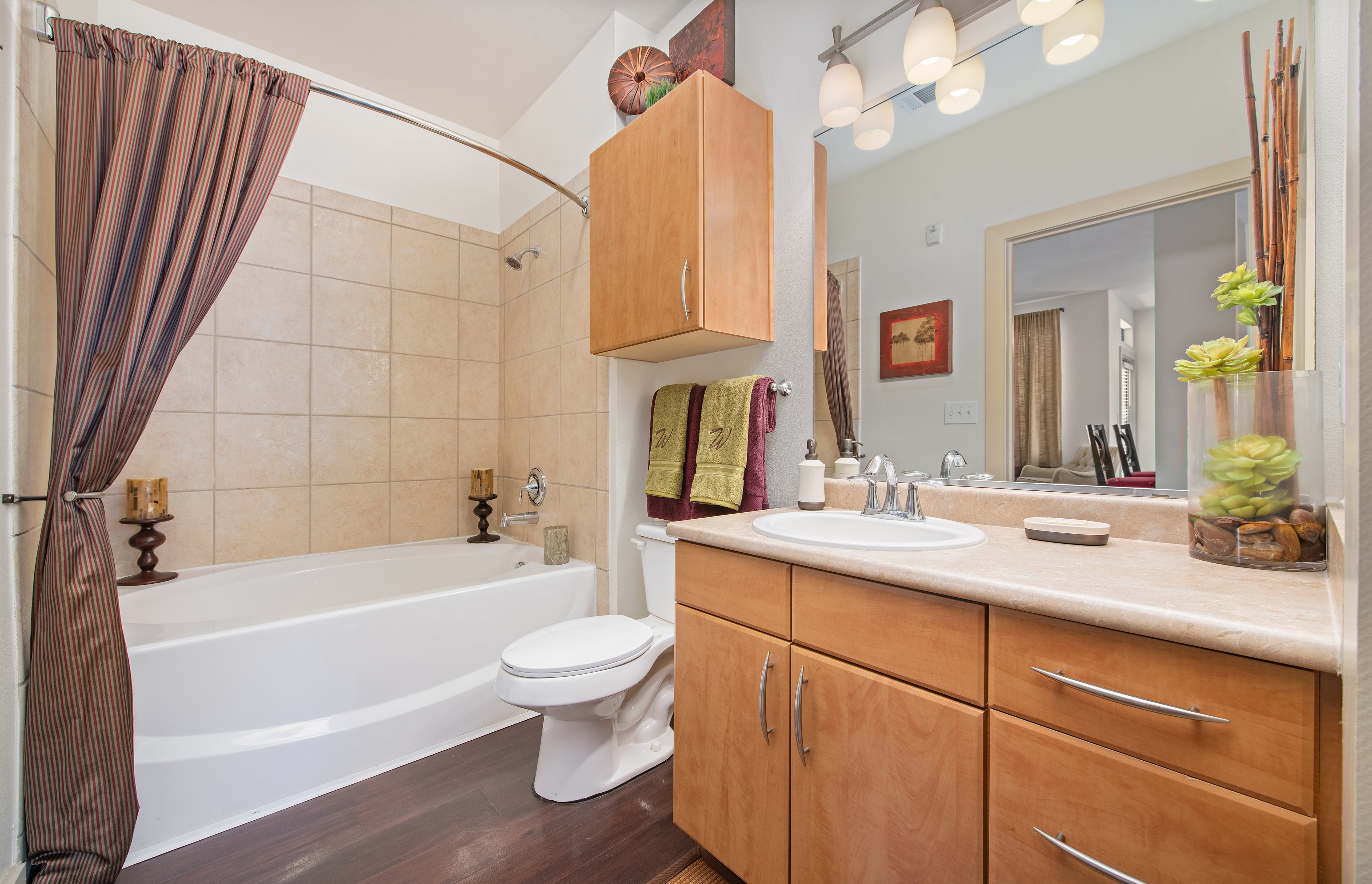 Bathroom at MAA Westover Hills luxury apartment homes in San Antonio, TX