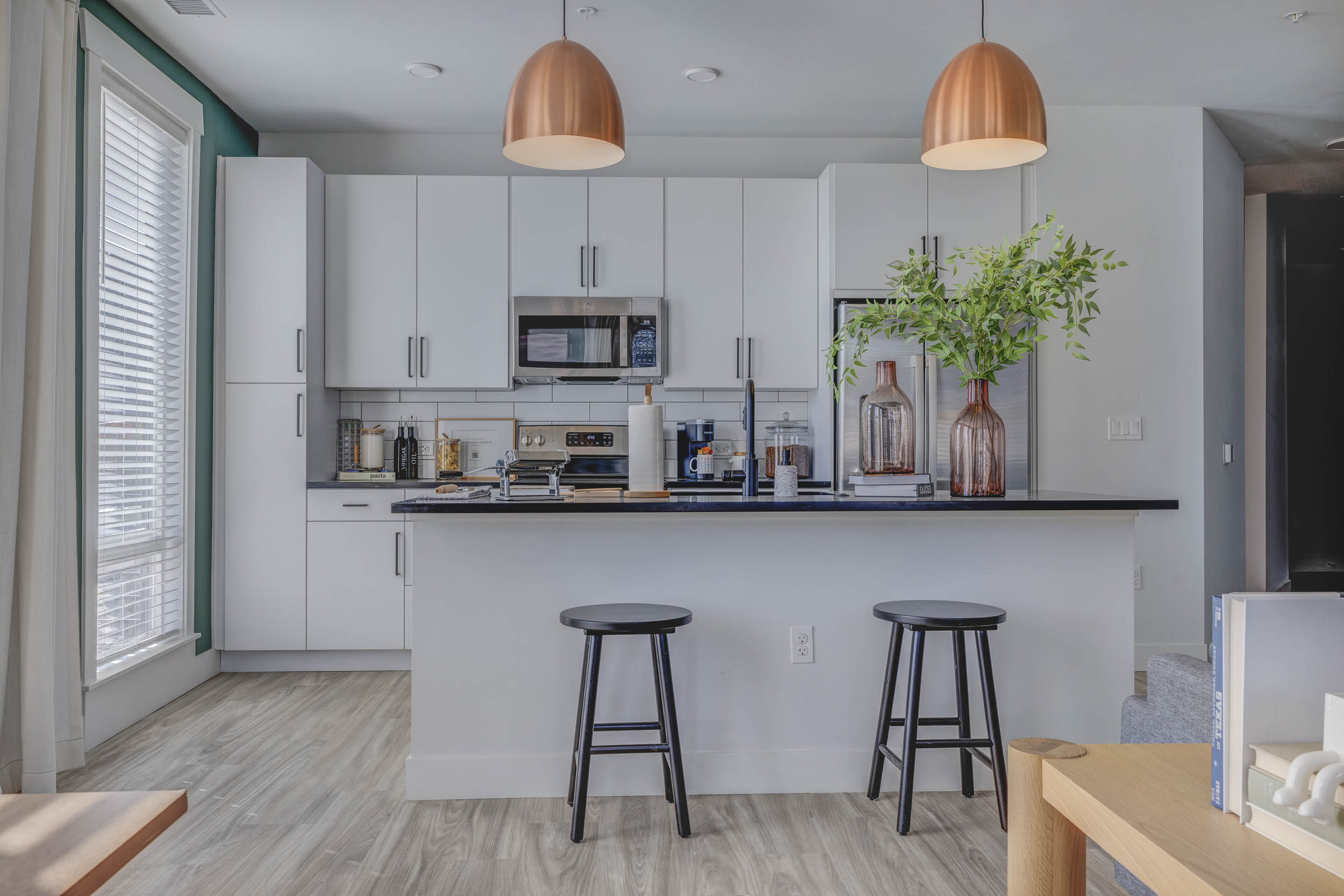 Kitchen at MAA at Daybreak luxury apartment homes in South Jordan, UT