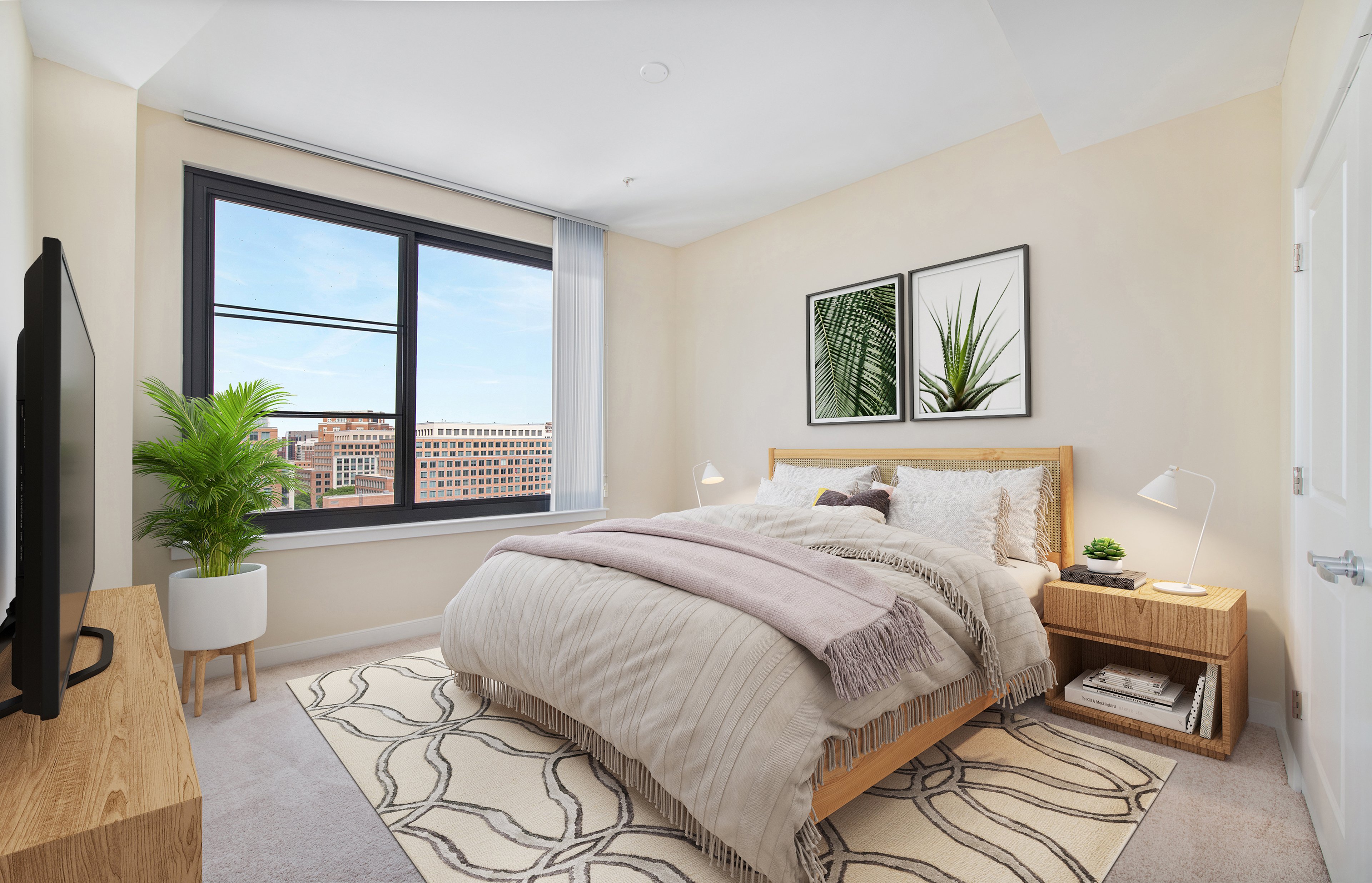 Two bedroom unit at MAA Carlyle Square in Washington, DC