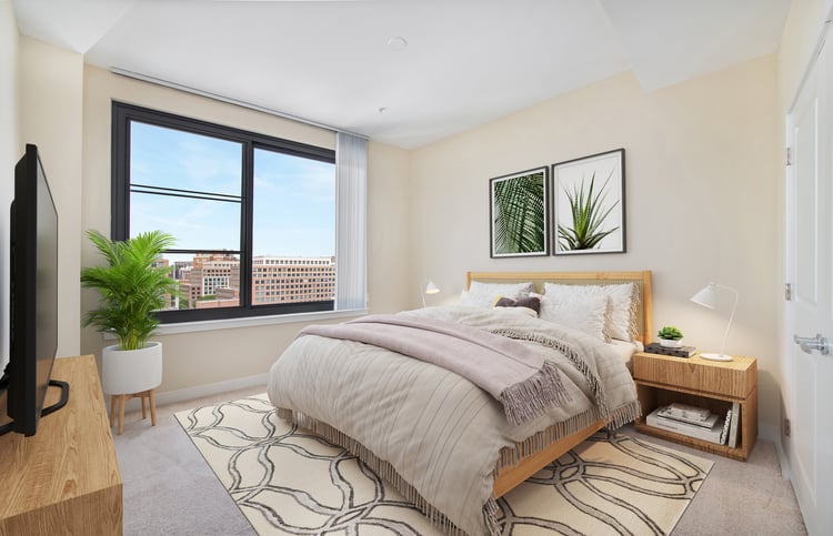 Two bedroom unit at MAA Carlyle Square in Washington, DC