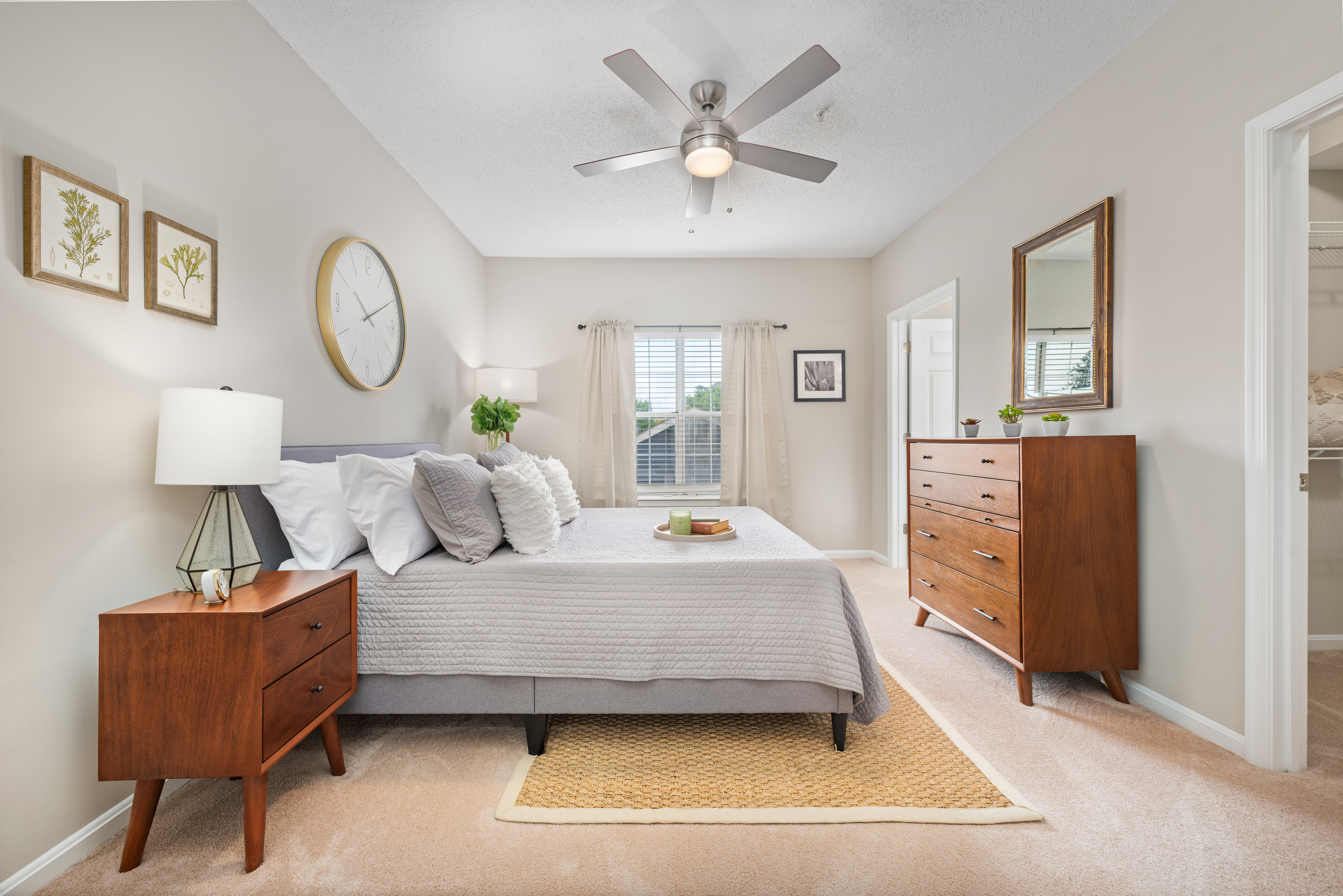 Bedroom at MAA Centreville luxury apartment homes in Centreville, VA