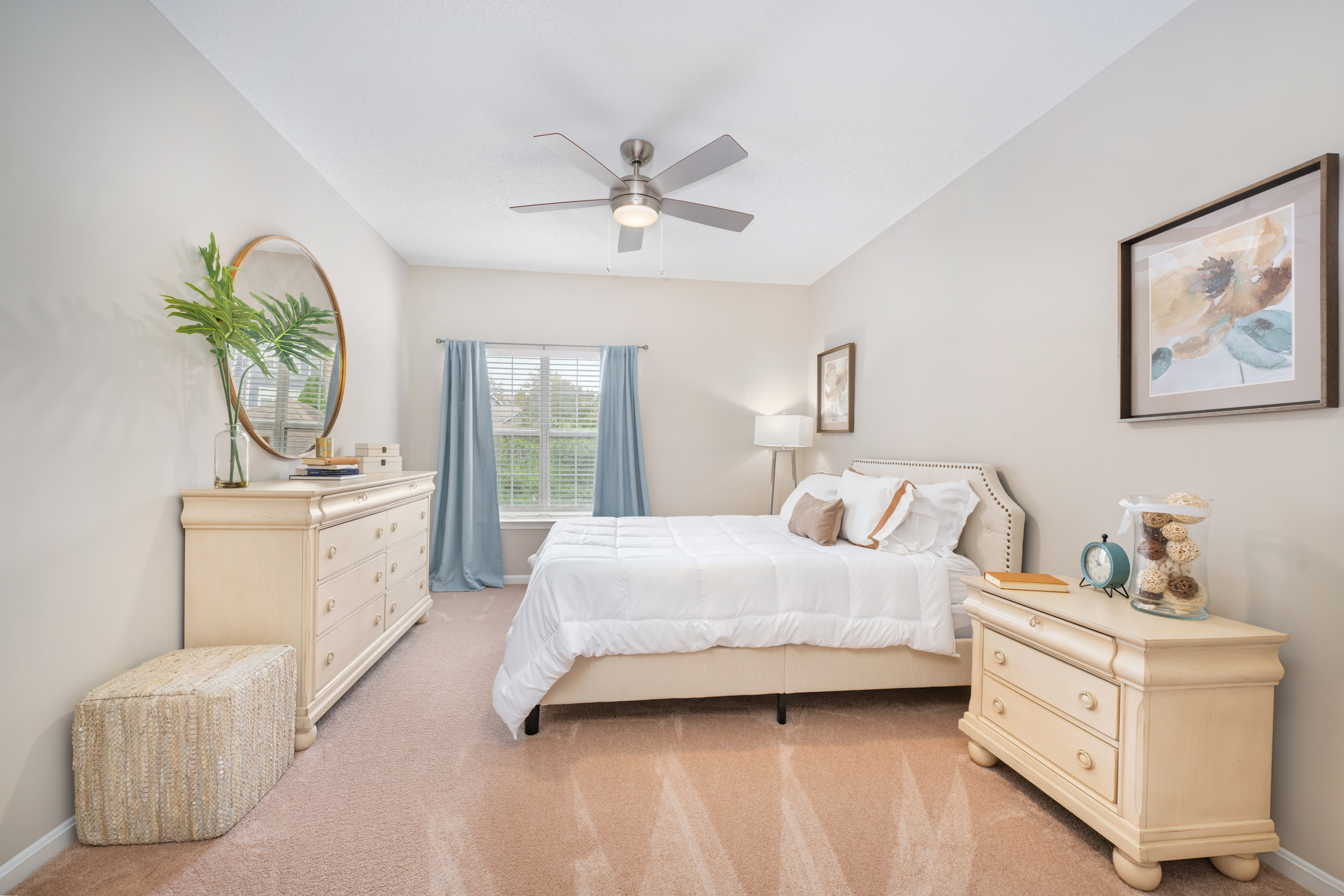 Bedroom at MAA Centreville luxury apartment homes in Centreville, VA