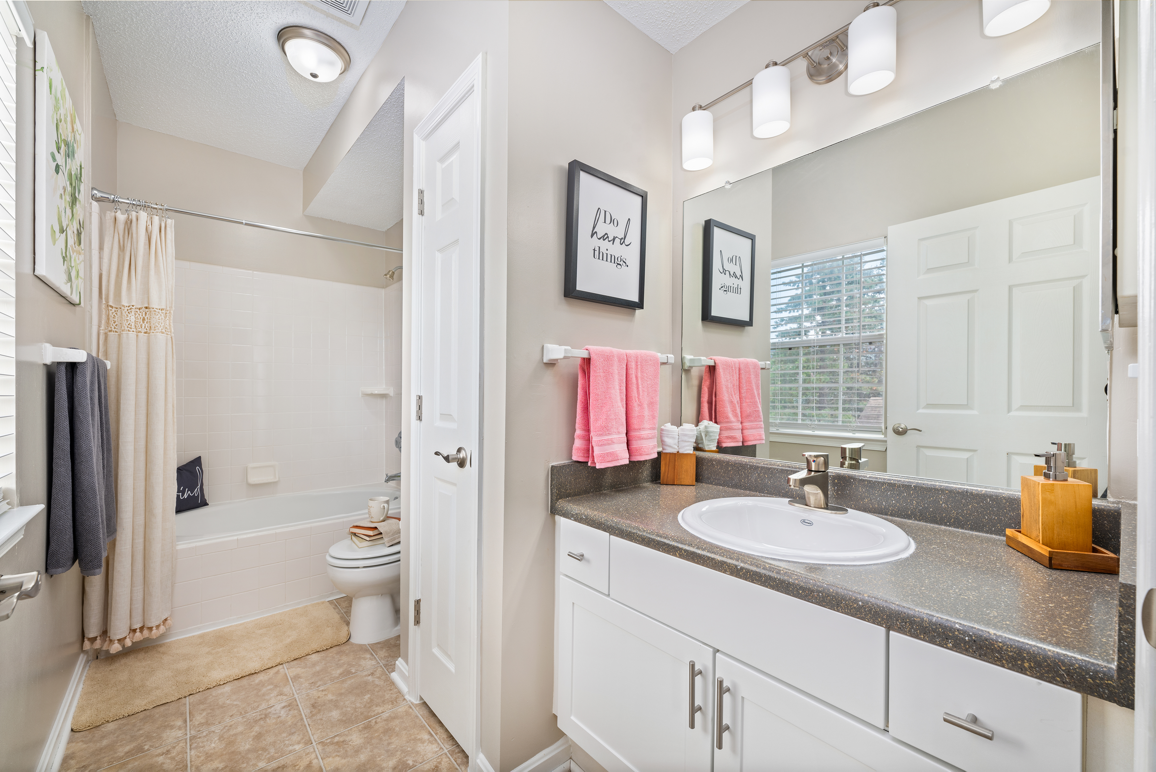 Bathroom at MAA Centreville luxury apartment homes in Centreville, VA