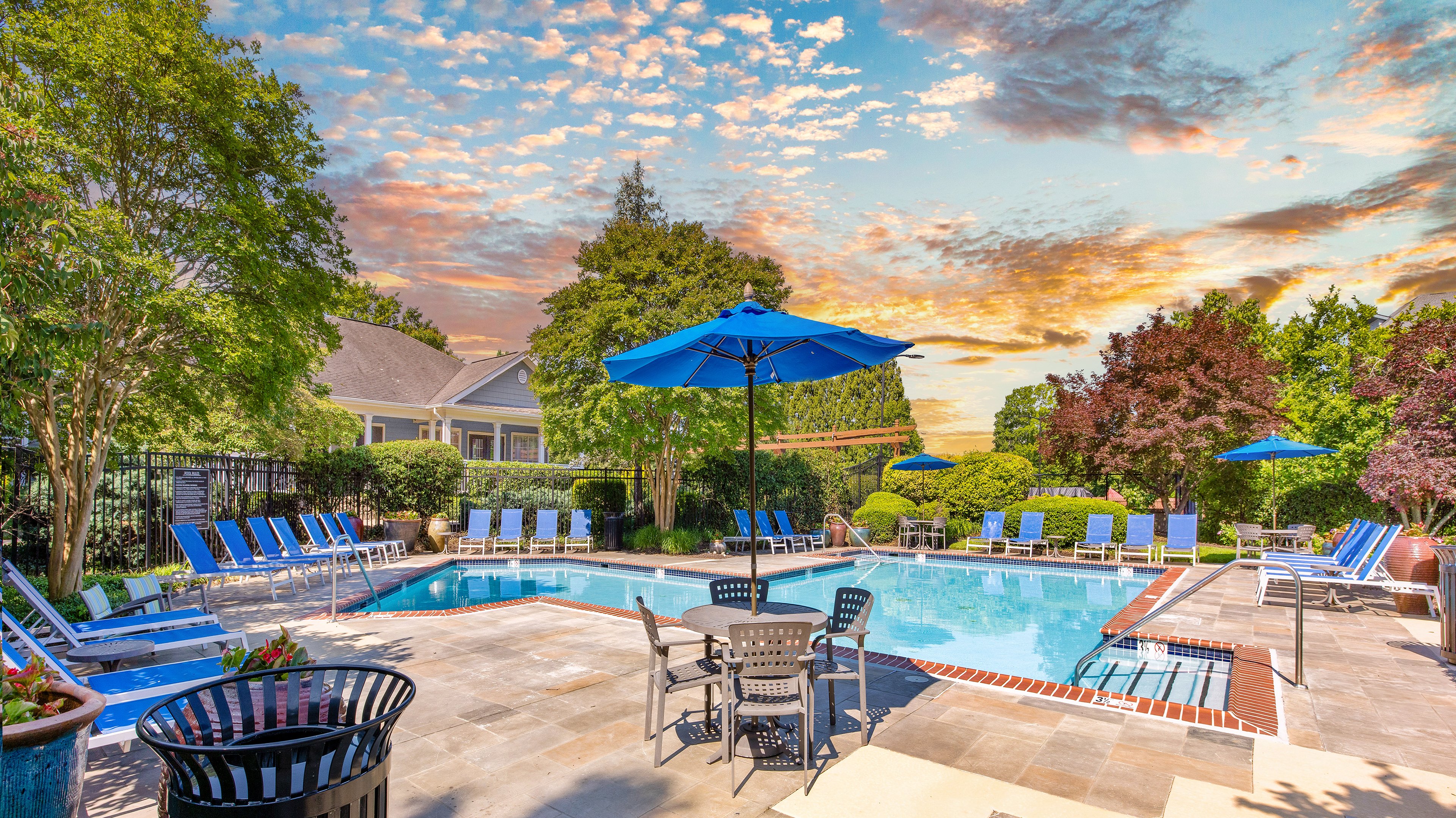 Pool at MAA Centreville luxury apartment homes in Centreville, VA