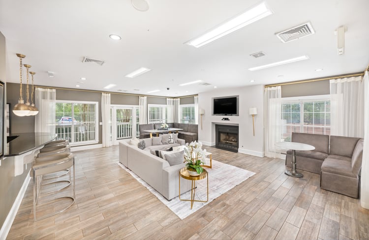 Clubhouse at MAA Centreville luxury apartment homes in Centreville, VA