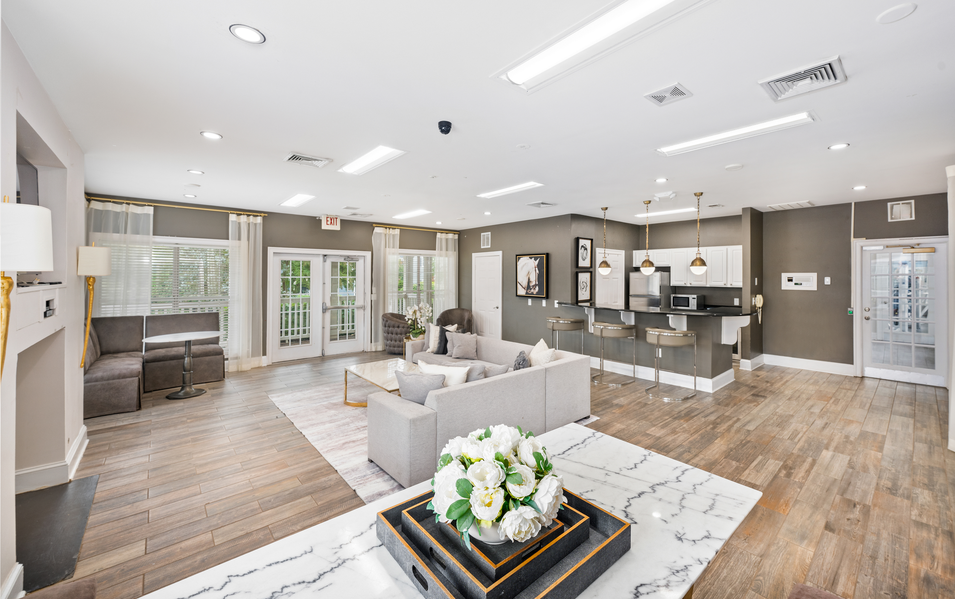 Clubhouse at MAA Centreville luxury apartment homes in Centreville, VA