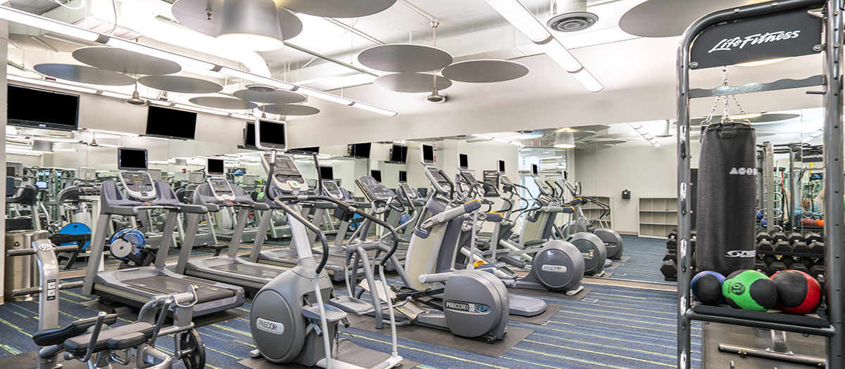 Fitness Facility 1 at MAA National Landing luxury apartment homes in Washington, DC