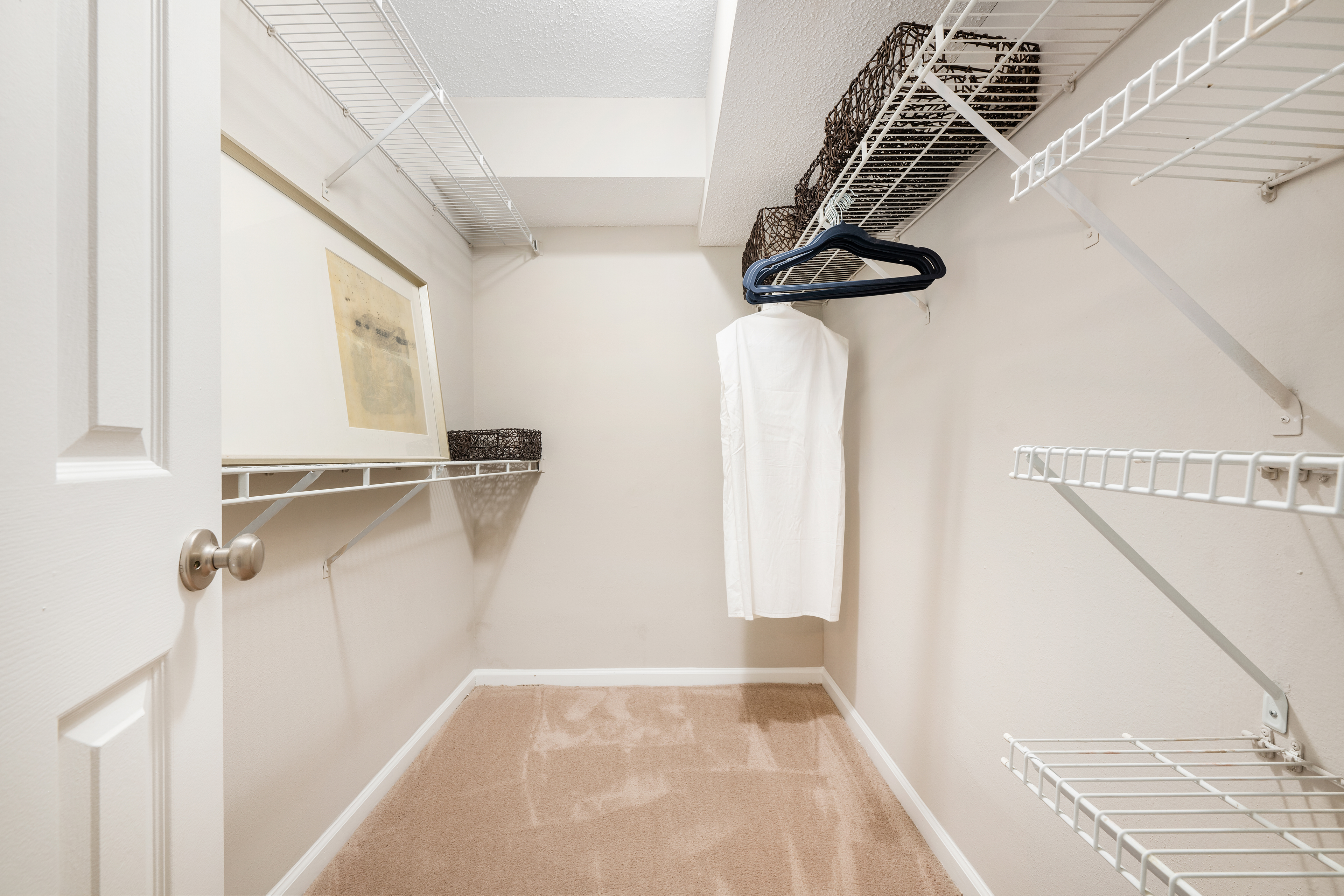 Closet at MAA Tysons Corner luxury apartment homes in Mclean, VA