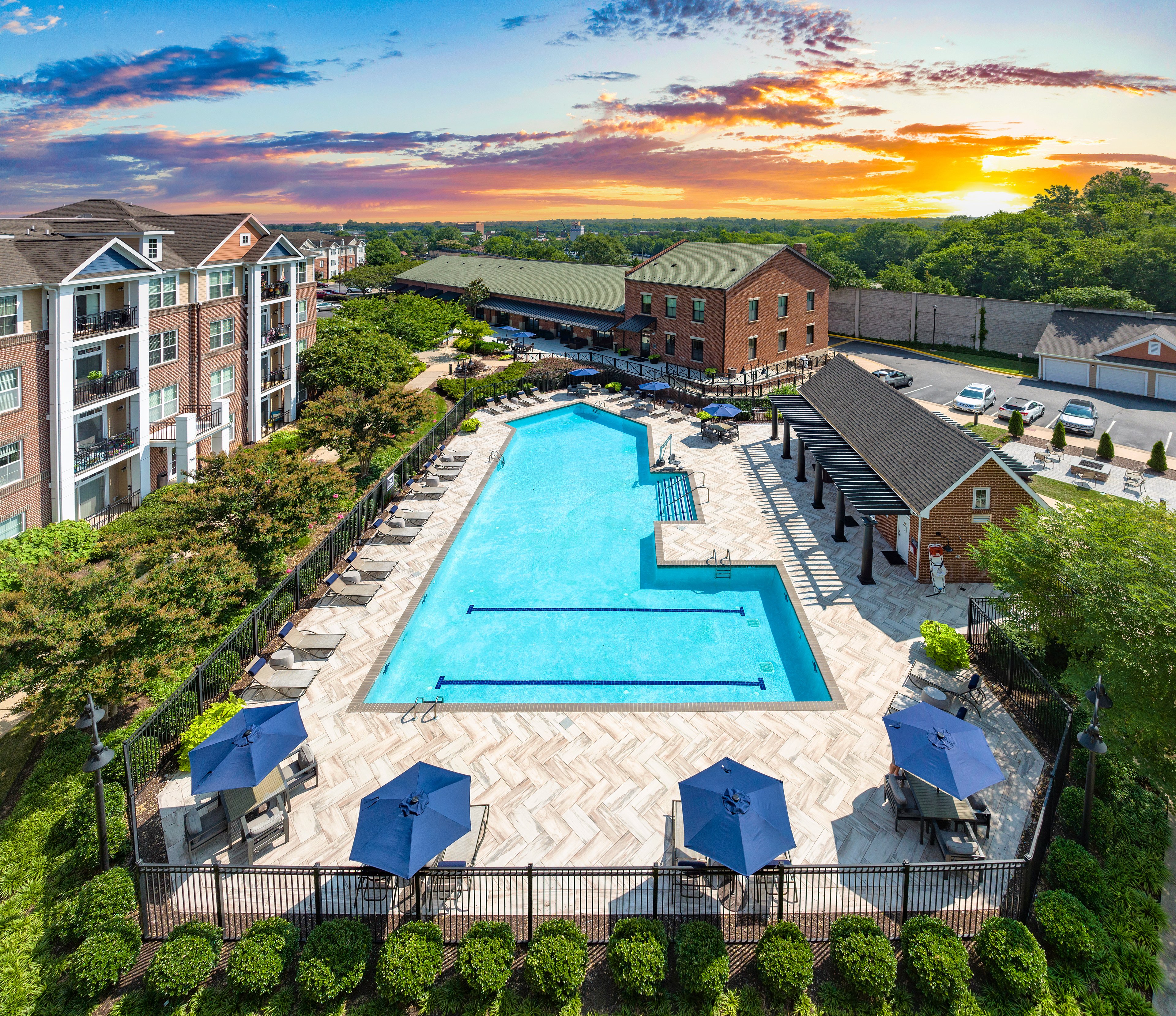 Pool at MAA Cobblestone Square in Fredericksburg, VA
