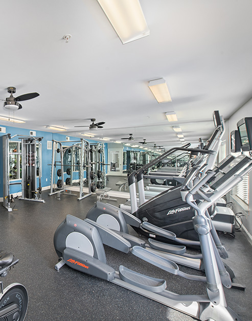 Fitness at Station Square luxury apartment homes in Fredericksburg, VA