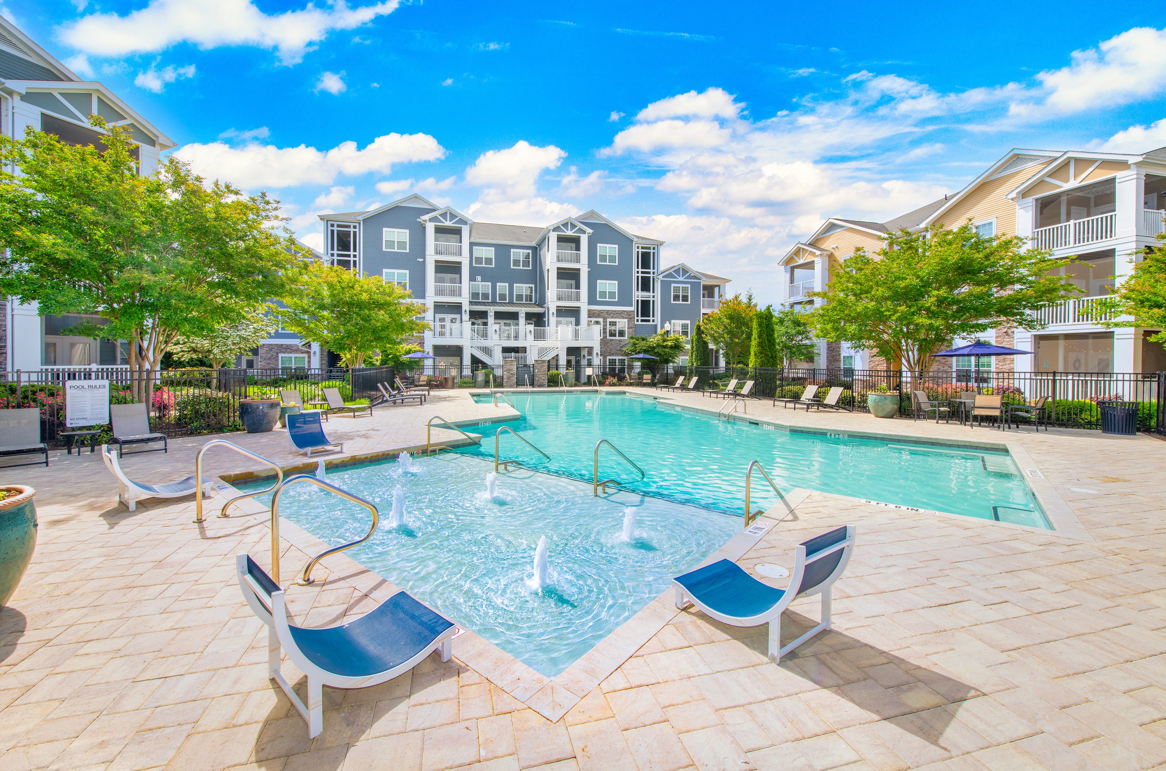 Pool at MAA Seasons luxury apartment homes in Fredericksburg, VA