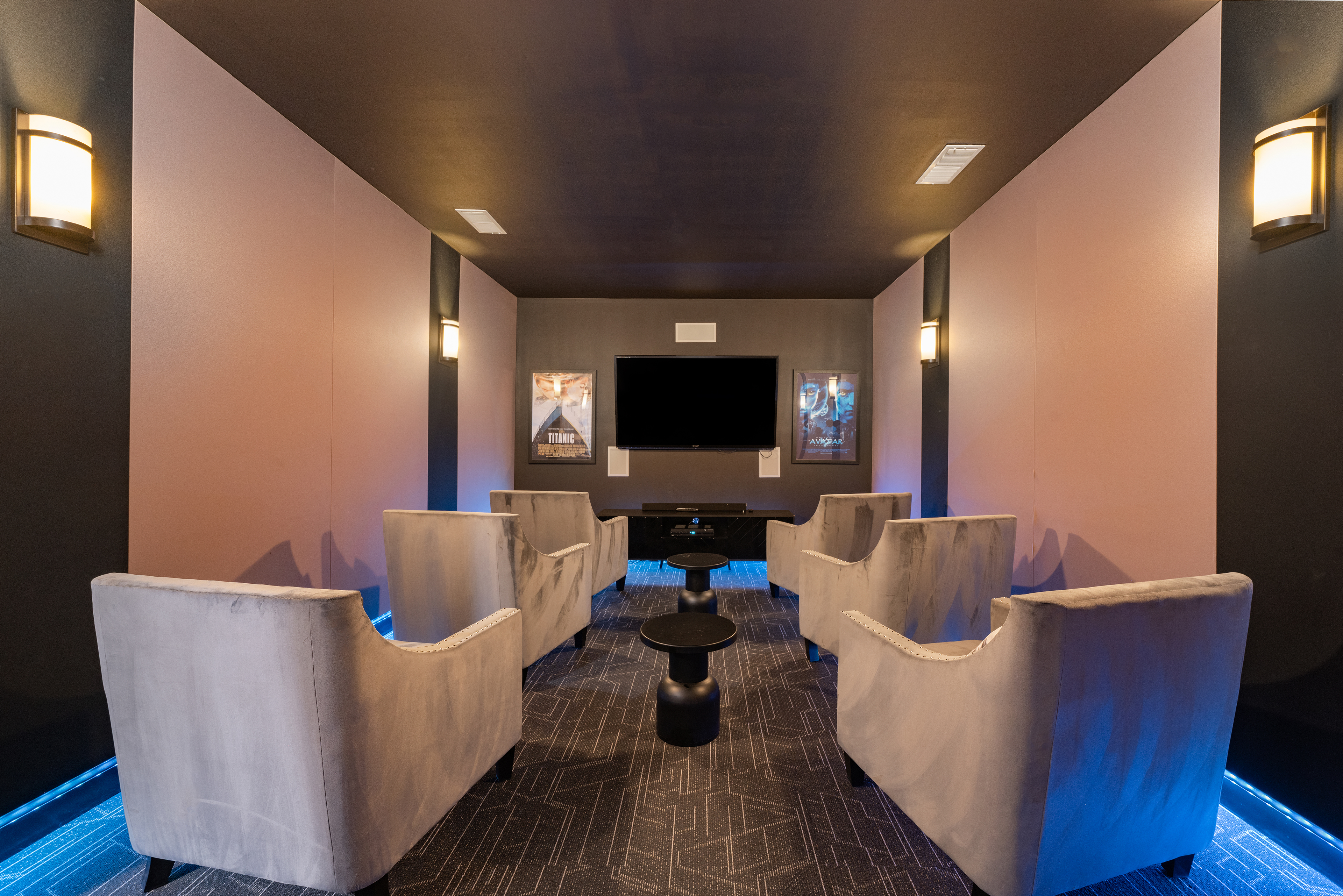 Theater at MAA Seasons luxury apartment homes in Fredericksburg, VA