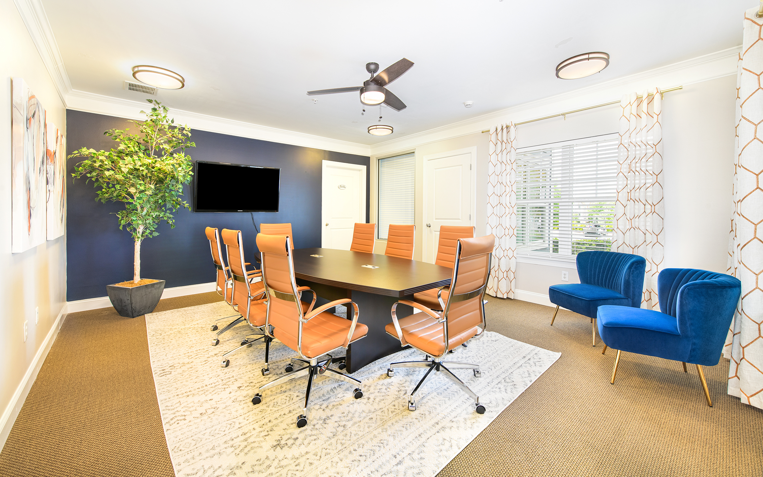 Conference room at MAA Seasons luxury apartment homes in Fredericksburg, VA