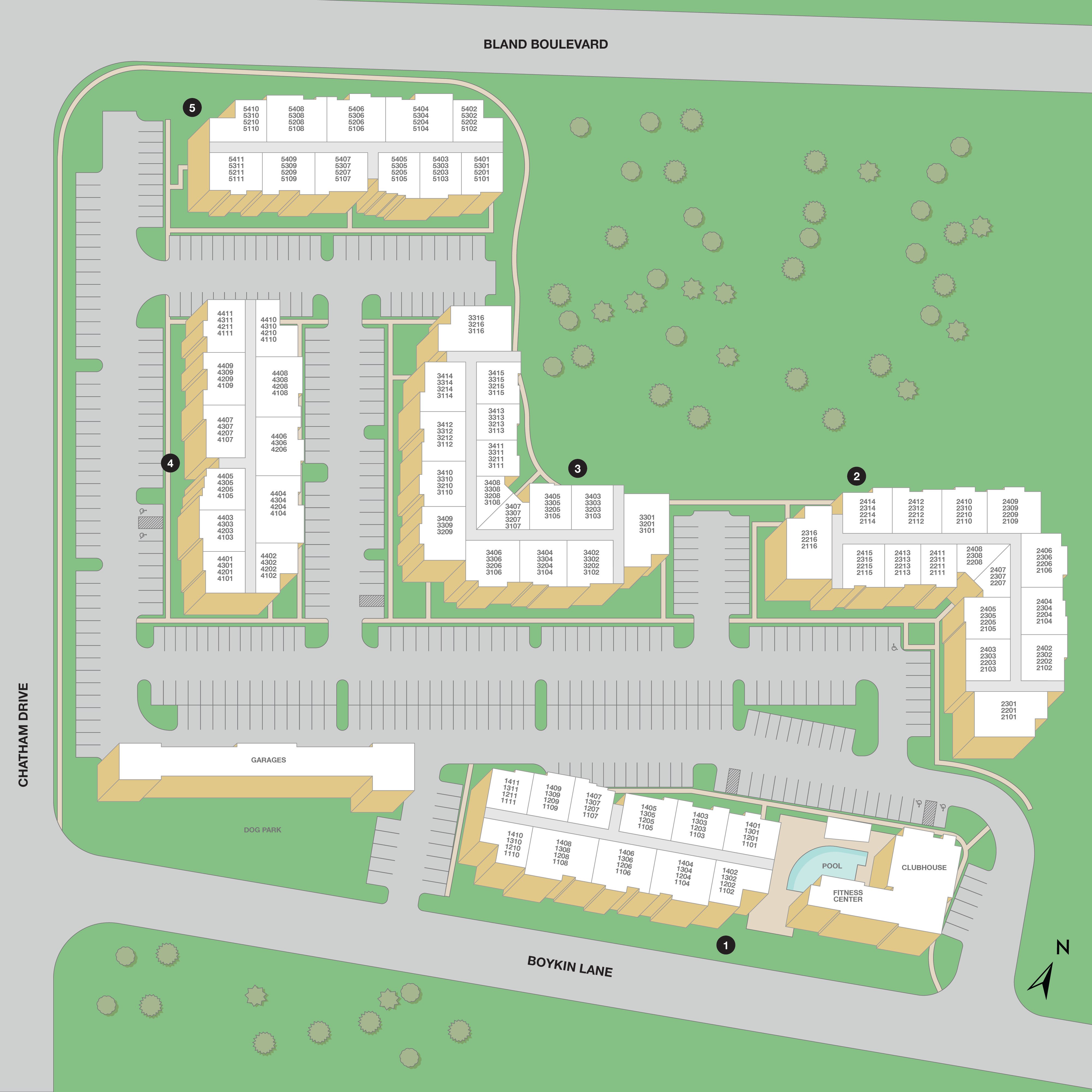 MAA Radius Property Map