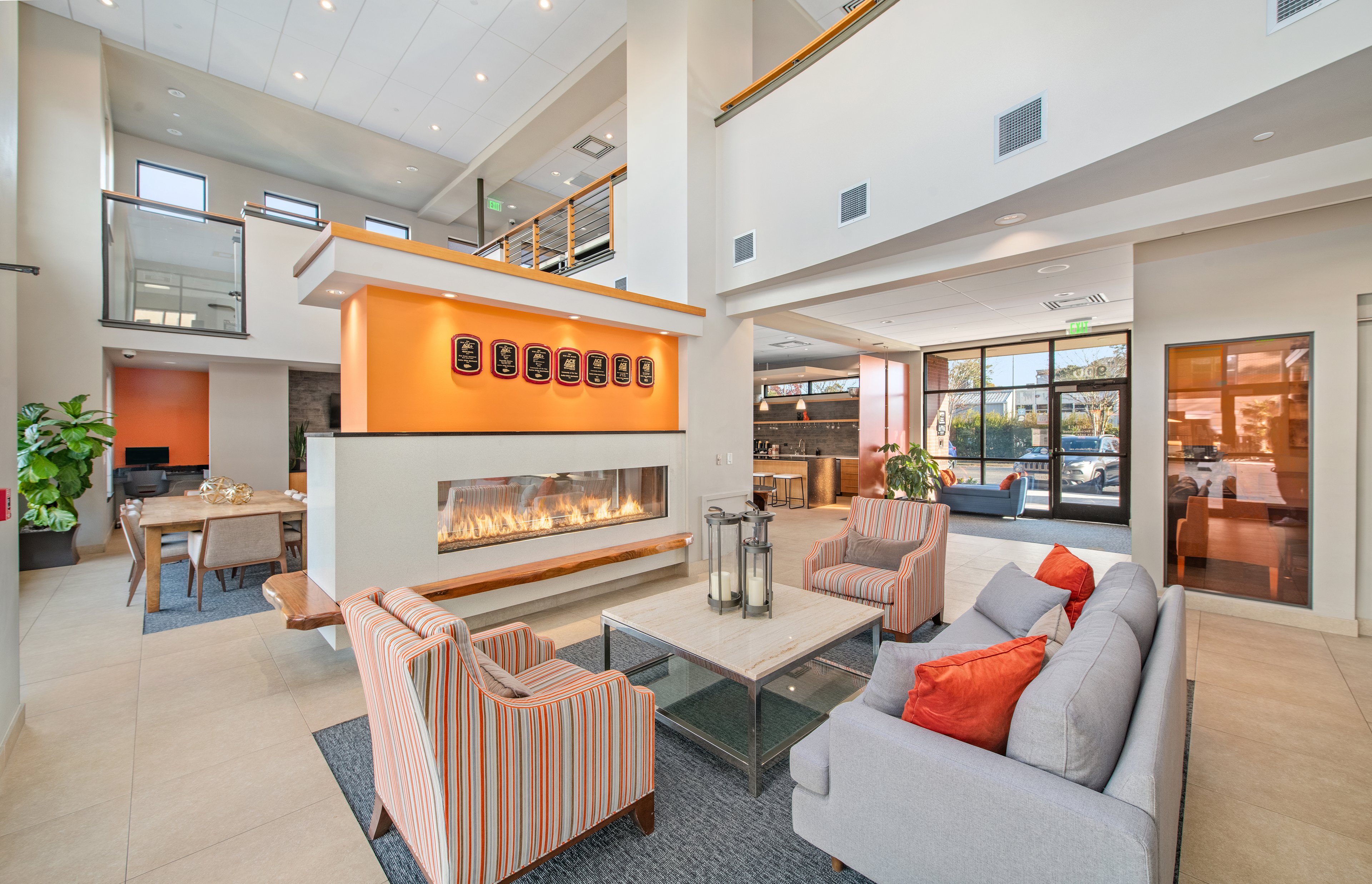 Clubhouse at MAA Radius luxury apartment homes in Newport News, VA