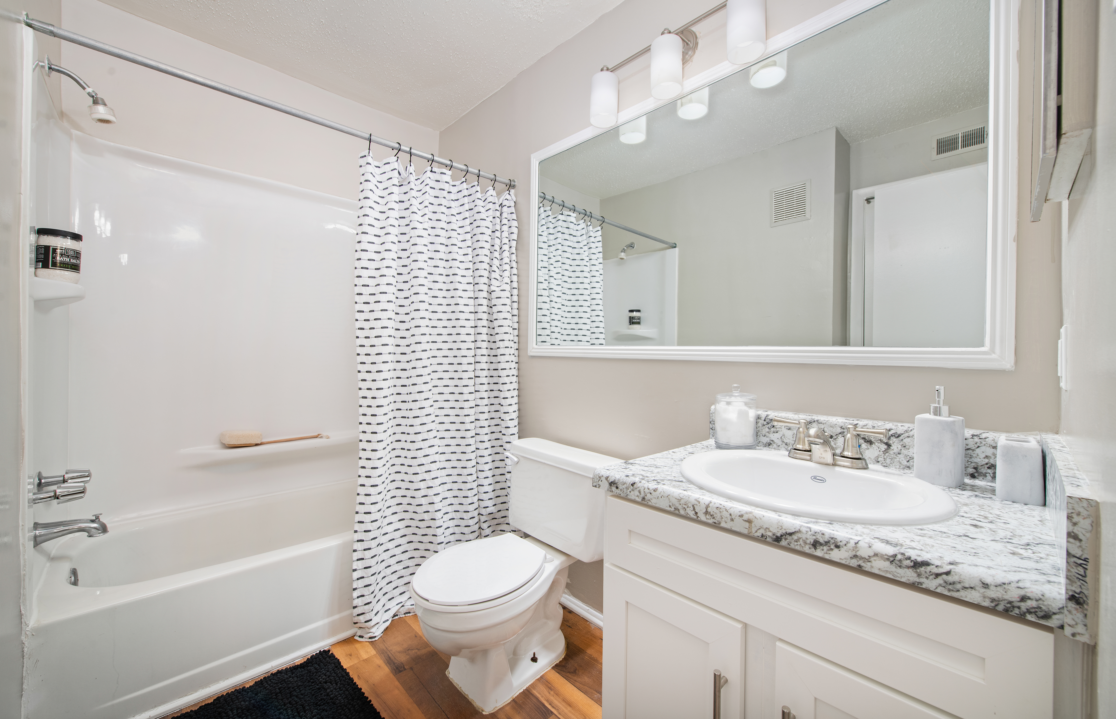 Bathroom at MAA Chase Gayton luxury apartment homes in Richmond, VA