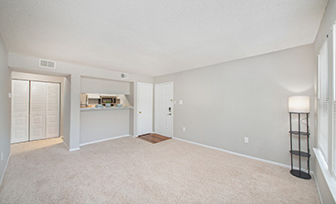 Living room at CV at Chase Gayton