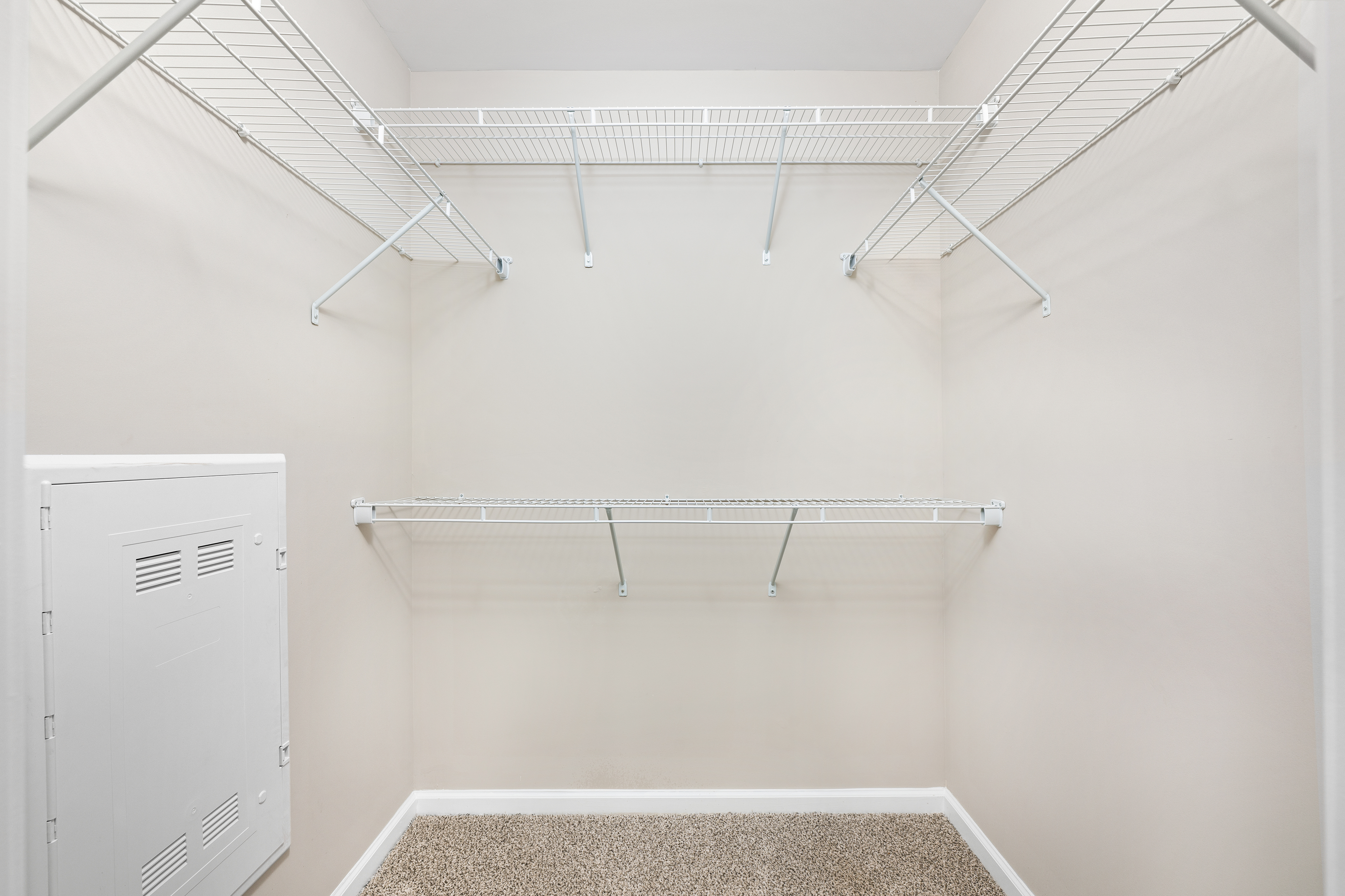 Model - Closet -  at MAA Pavilion Place luxury apartment homes in Richmond, VA