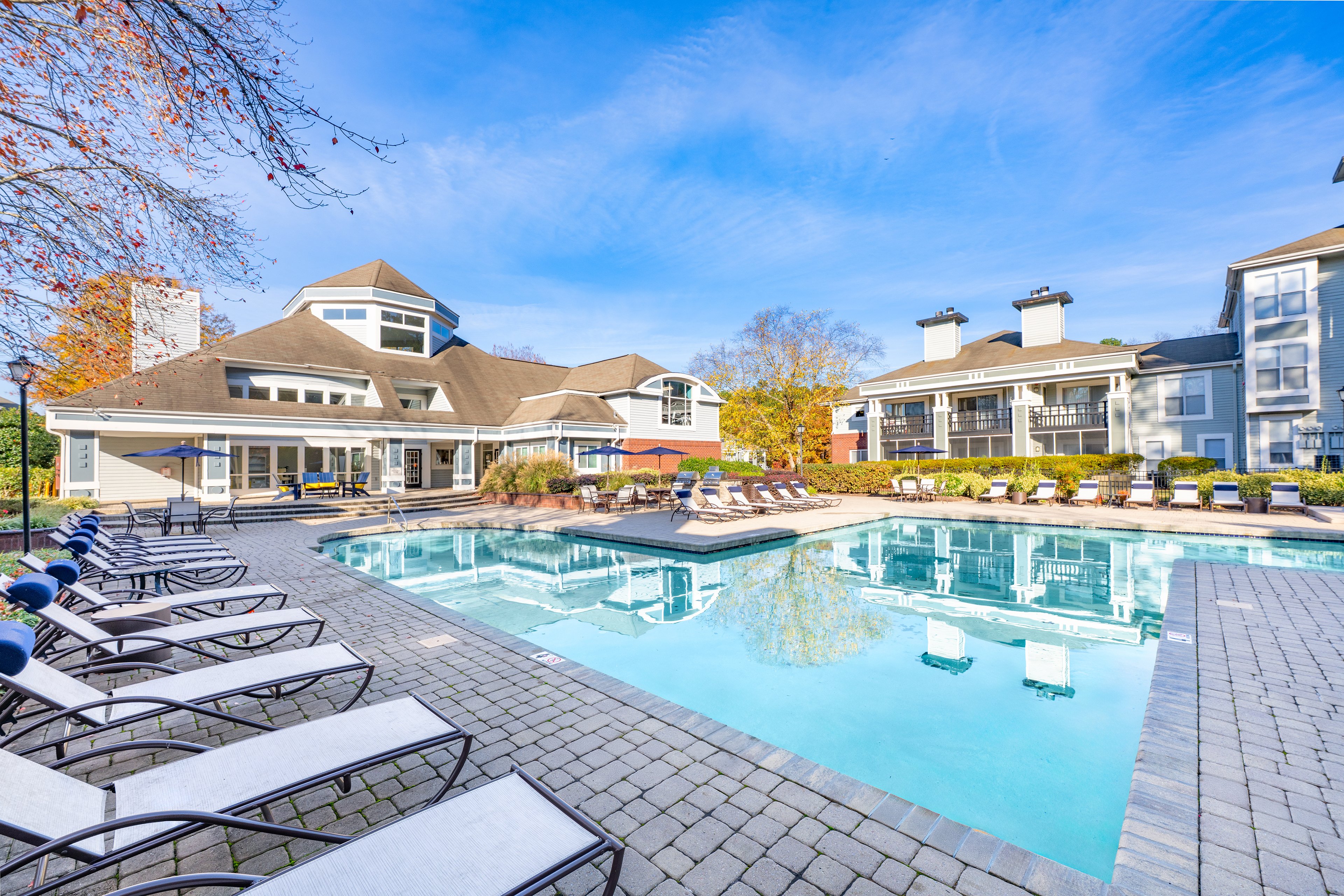 Pool - at MAA Pavilion Place luxury apartment homes in Richmond, VA