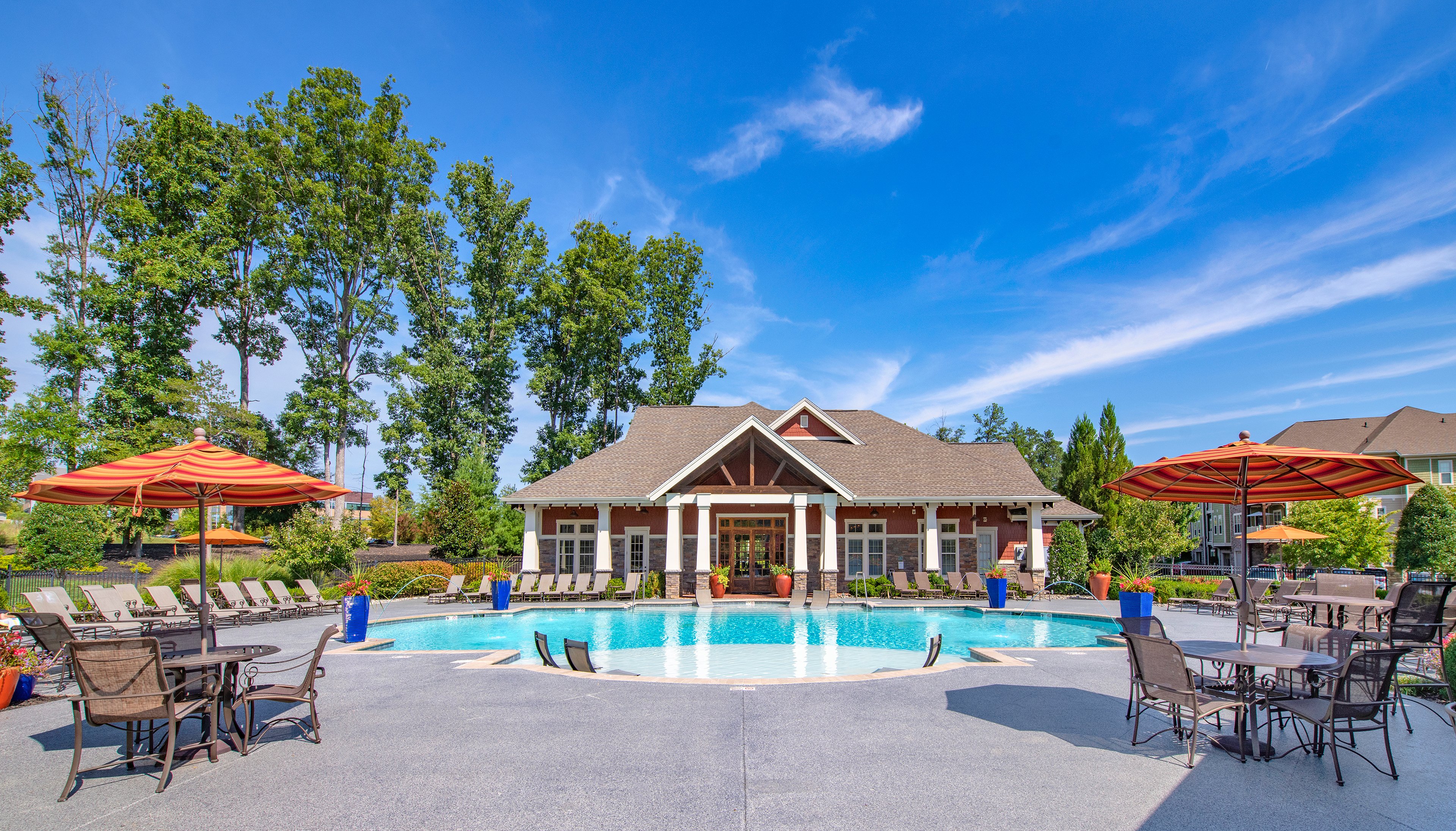 Pool at MAA West Creek luxury apartment homes in Richmond, VA