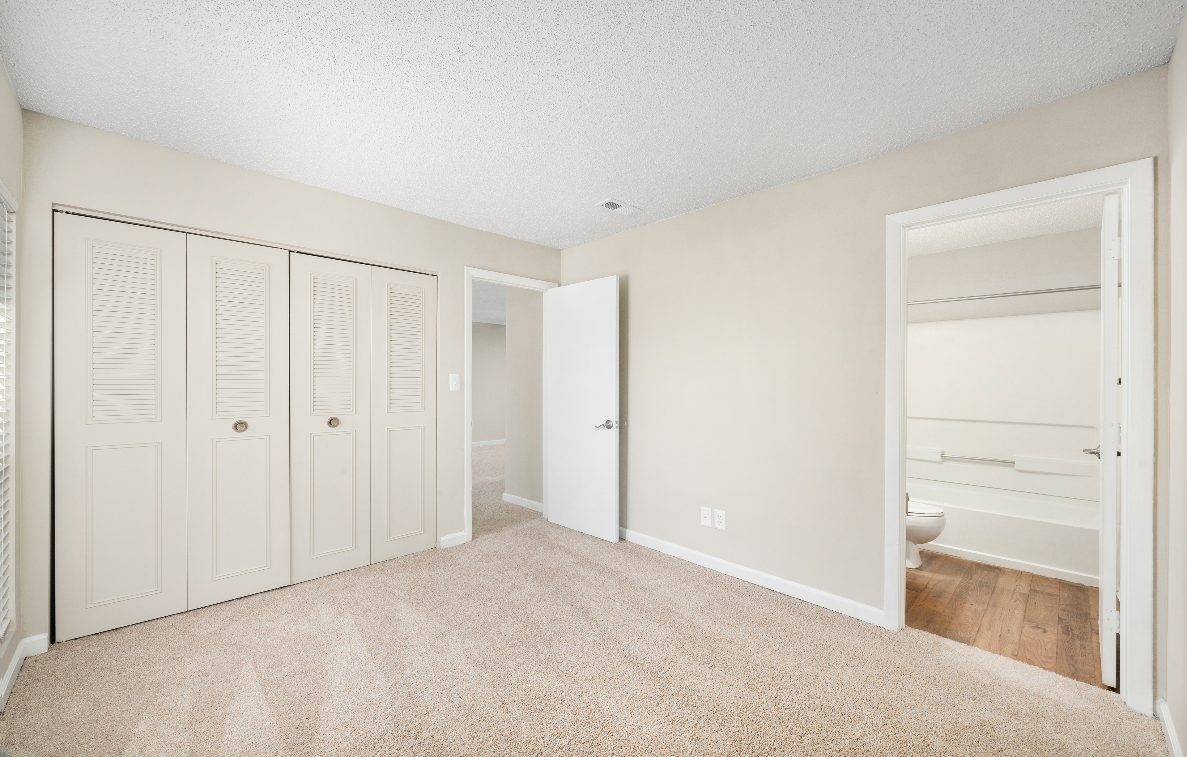 Bedroom at MAA West End luxury apartment homes in Glen Allen, VA