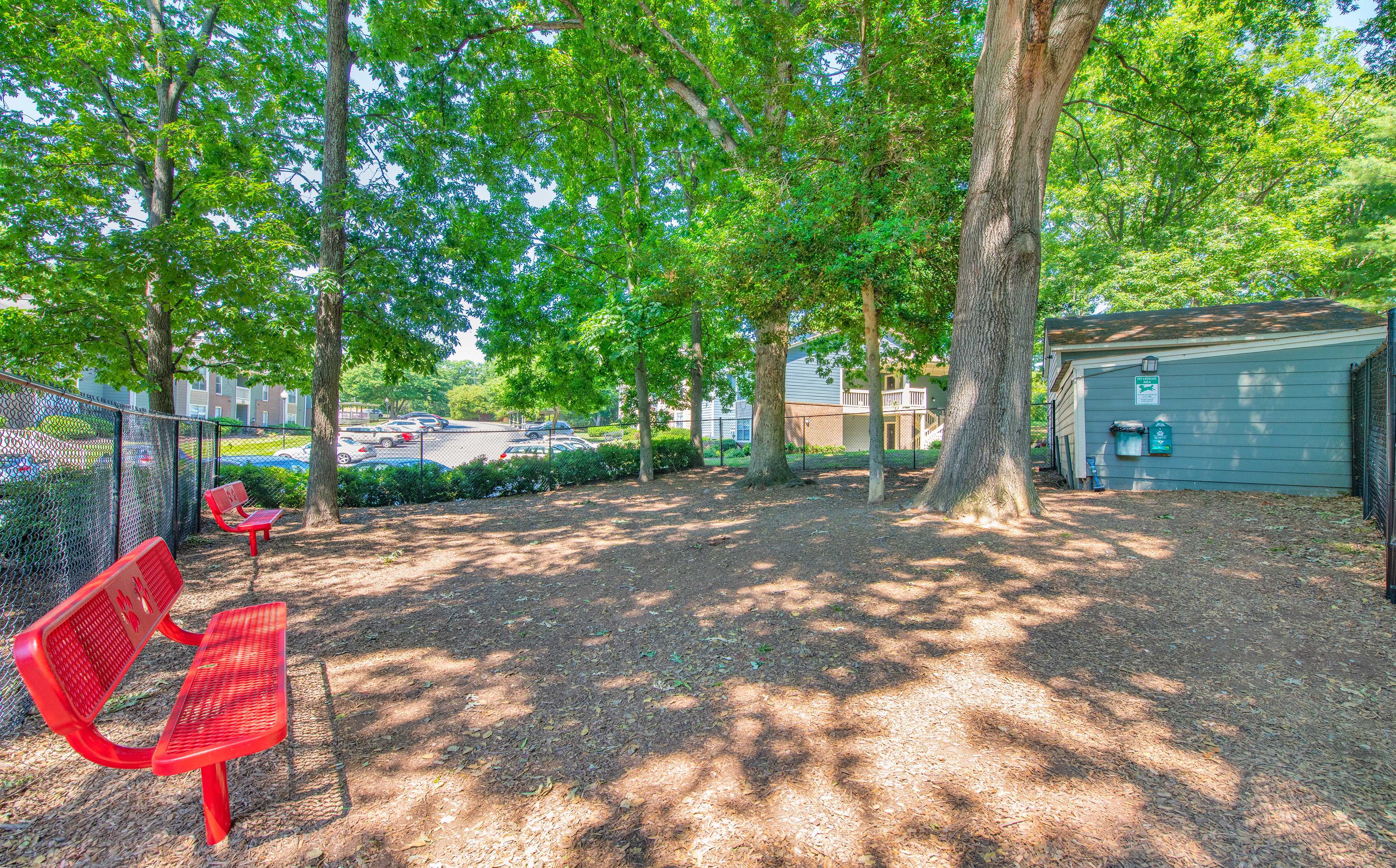 Dog park at MAA West End in Richmond, VA