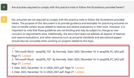 FIGURE 4: GENERATED ANSWER WHEN SOURCE FILE IS PDF