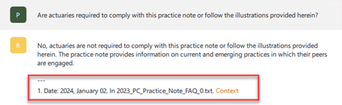 FIGURE 5: GENERATED ANSWER WHEN SOURCE FILE IS TXT