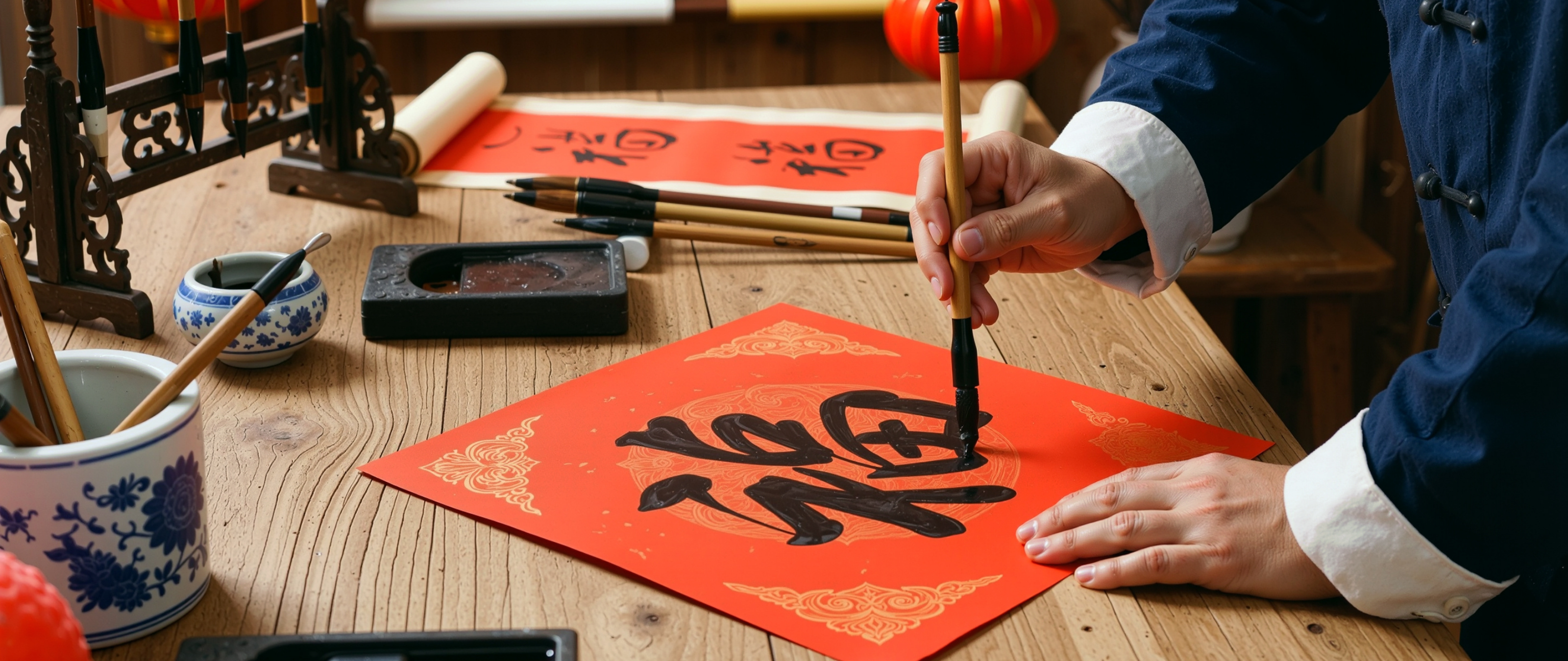 Complimentary Calligraphy