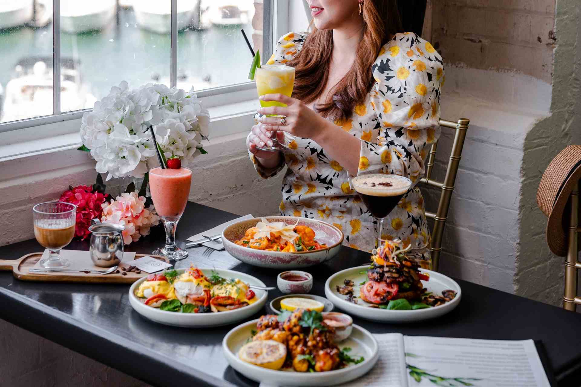 Brunch with a view at Cafe Birkenhead, located in Birkenhead Point, Drummoyne