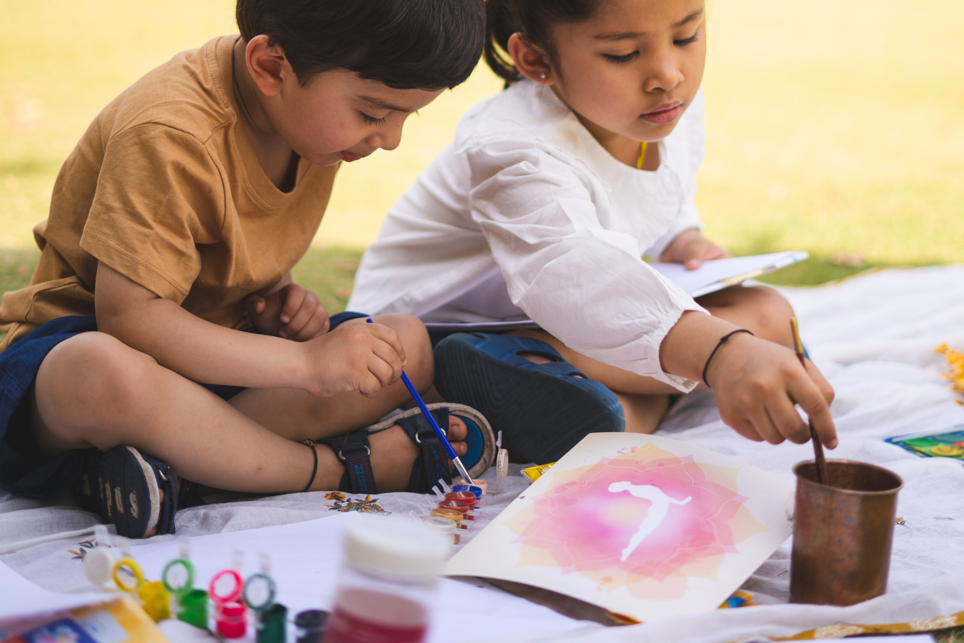 Creative Activities for Kids - Salt Water Colour