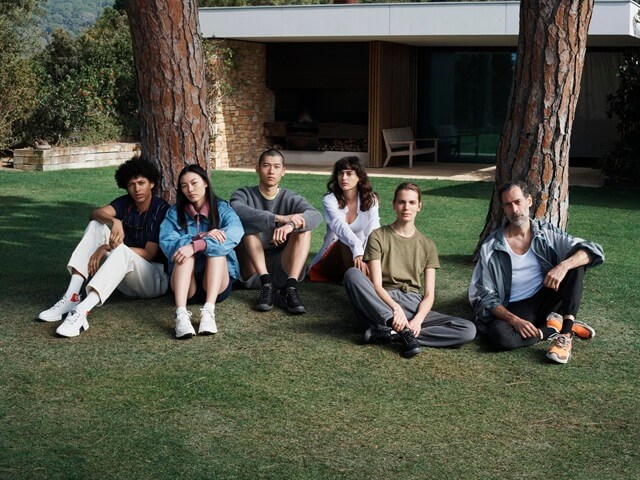 Man walking to a marooned boat