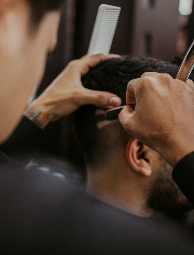 Man walking to a marooned boat