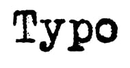 Typo