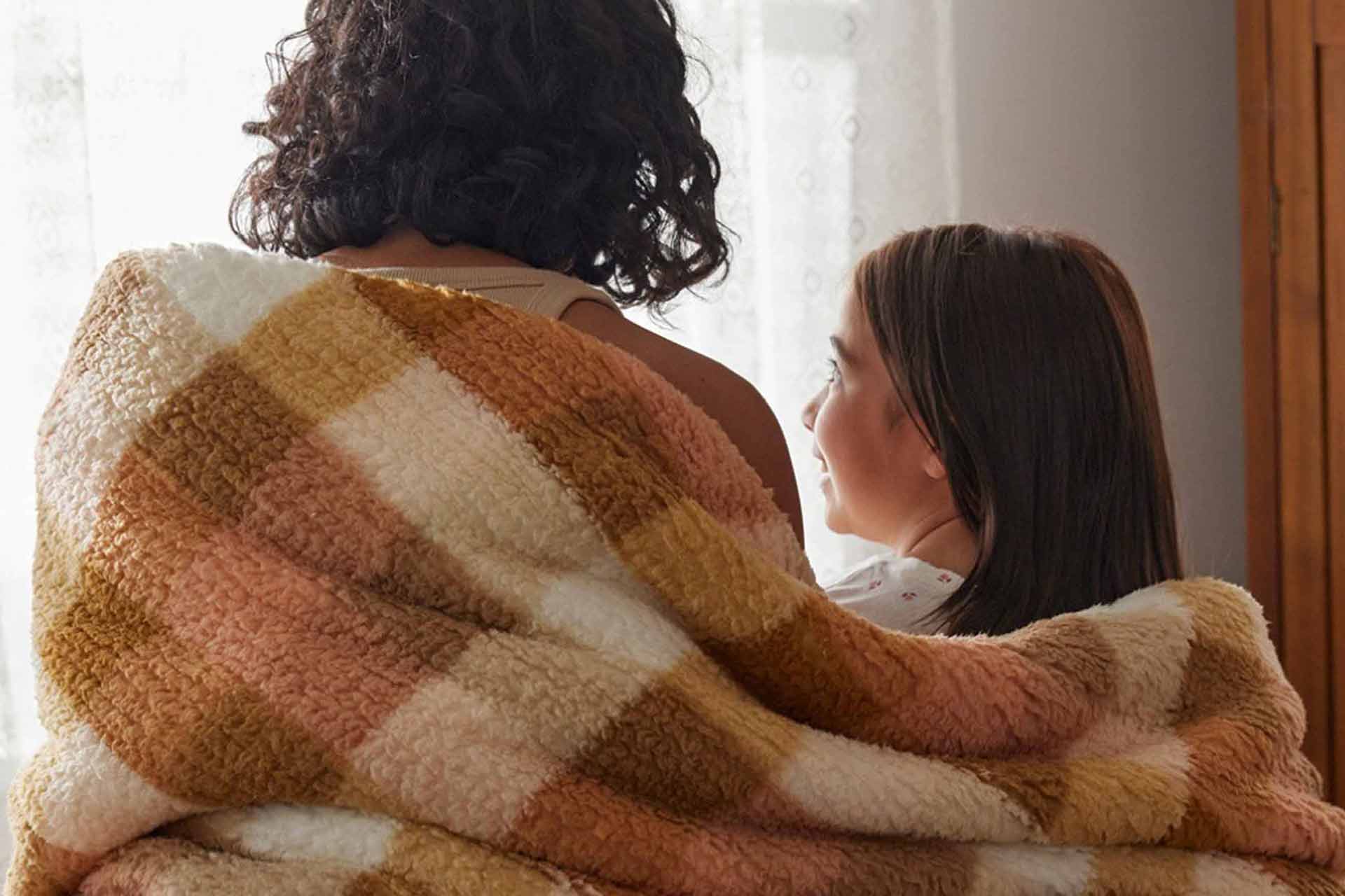 Warm and fluffy blanket throws from Adairs