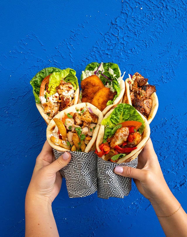 Man walking to a marooned boat