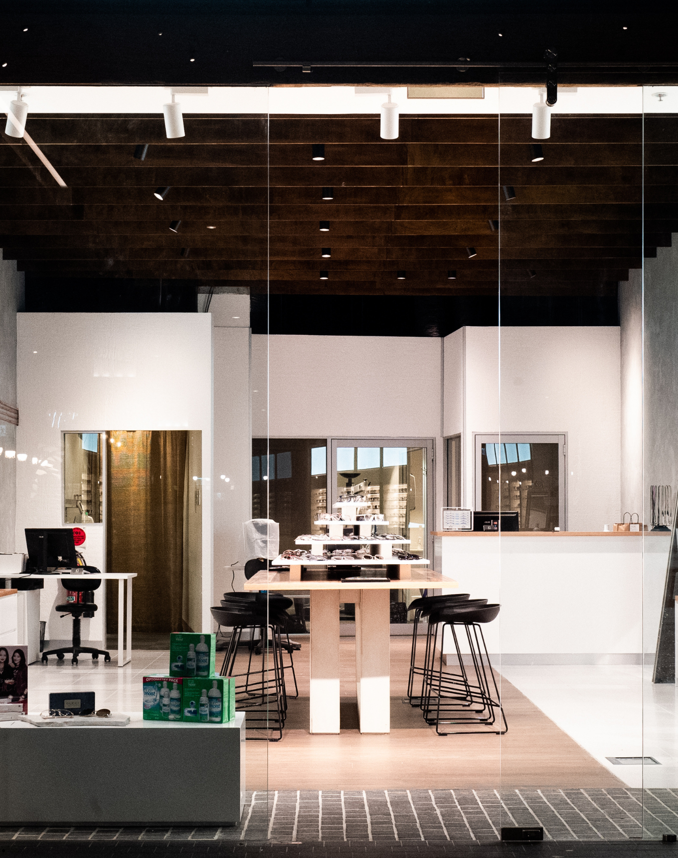 Man walking to a marooned boat