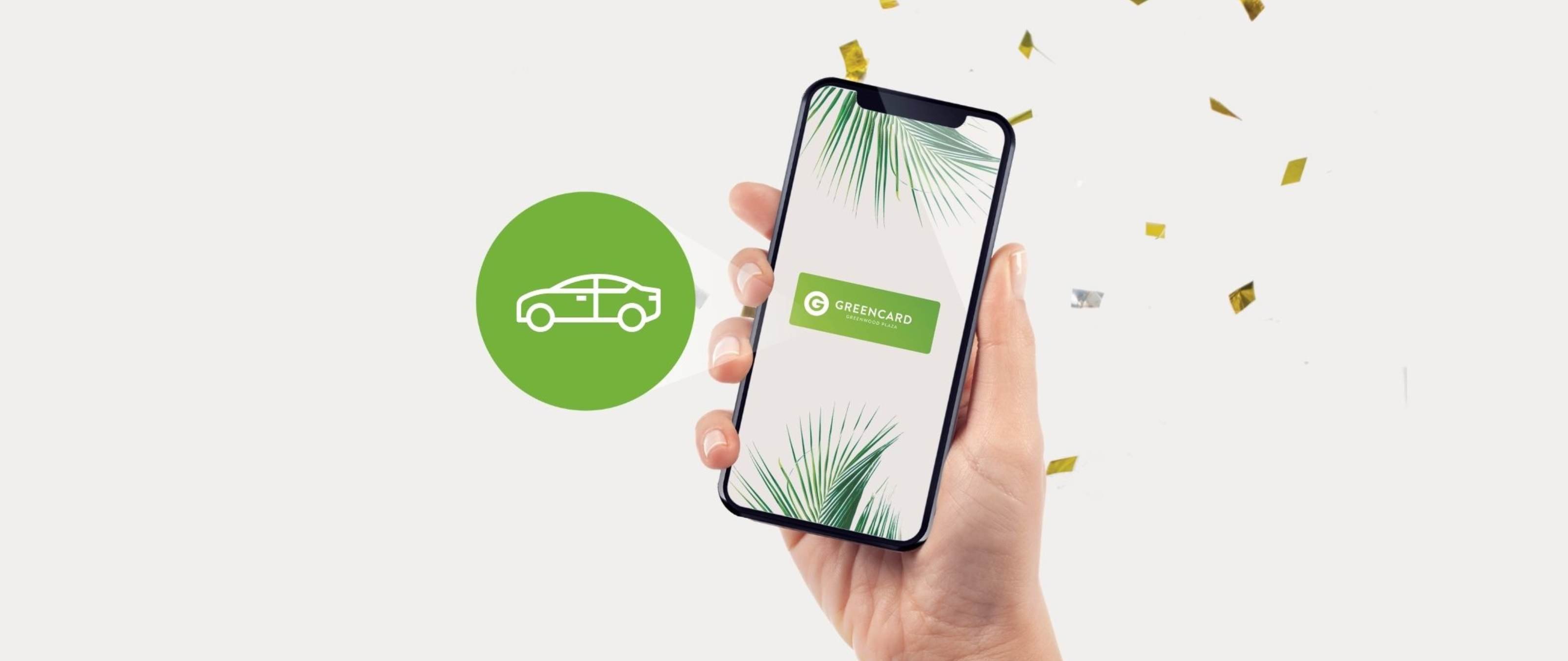 Greencard Offer: Apply for 2 Hours Free Parking