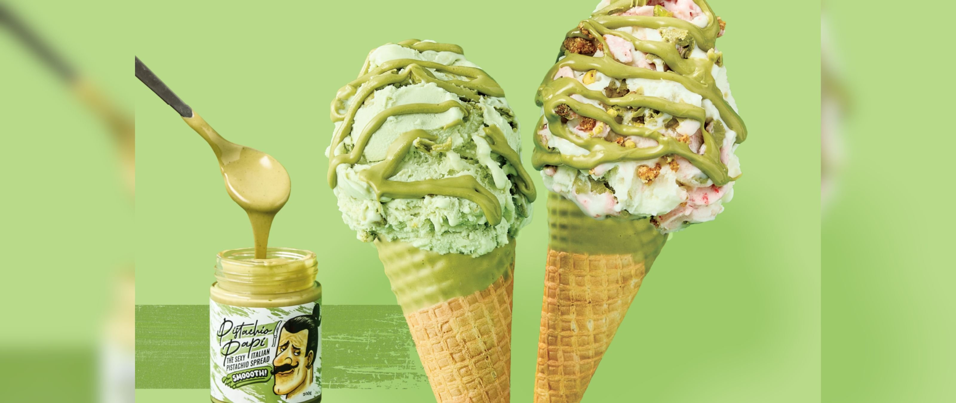 Gelatissimo : New Gelatissimo x Pistachio Papi