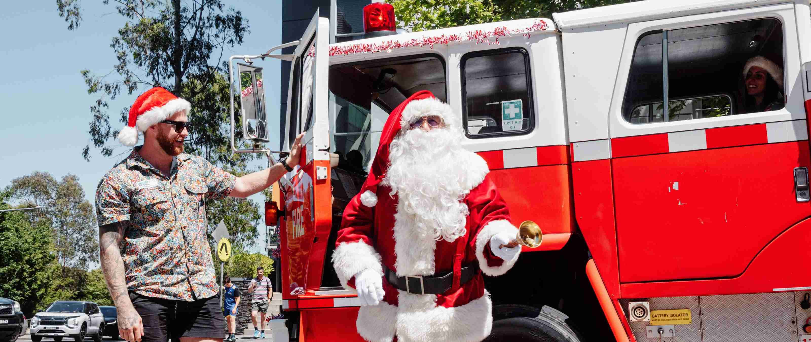 Christmas Parade with Santa & Friends