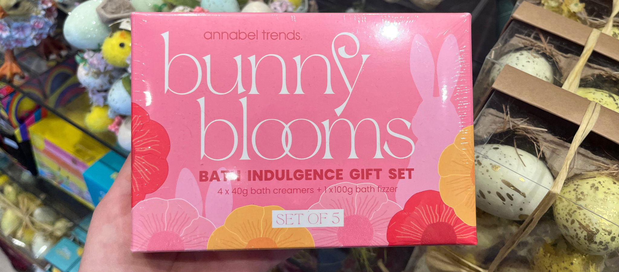 Bunny blooms bath products