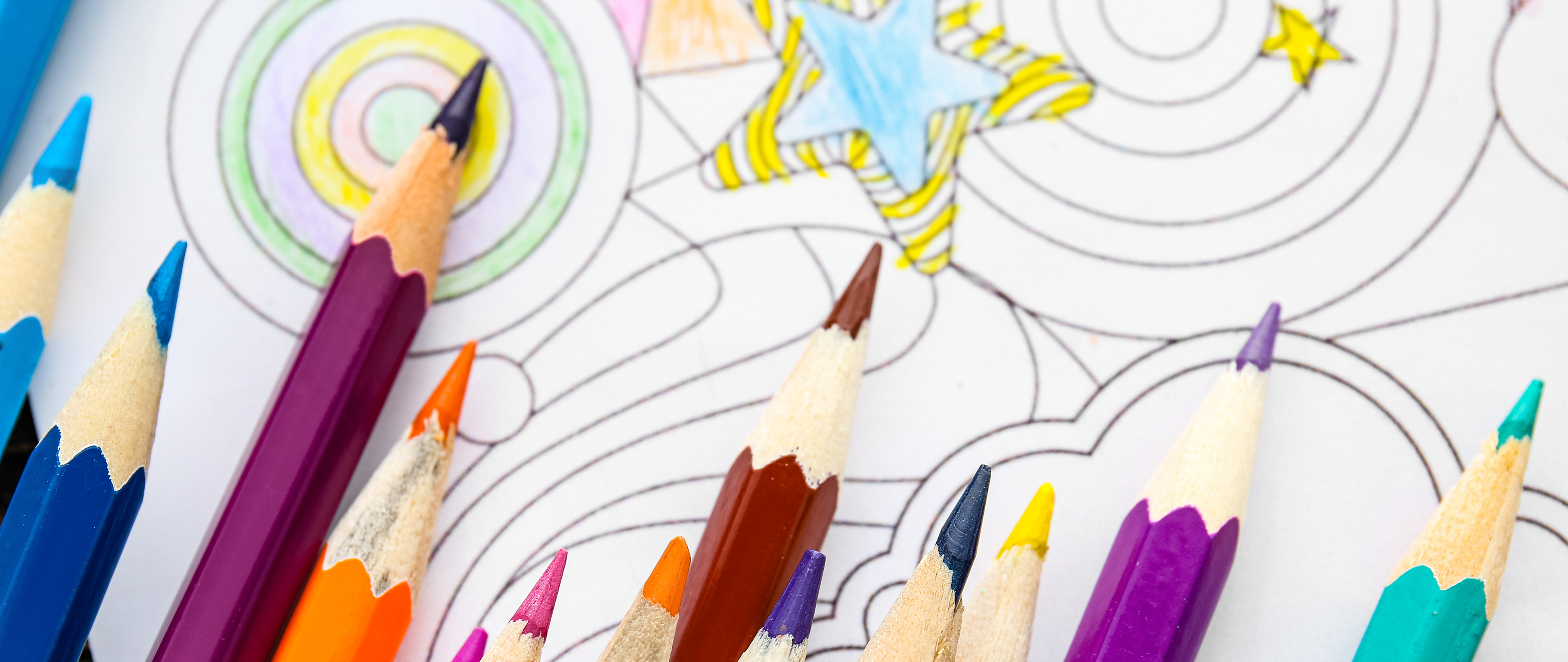 Christmas Colouring Station