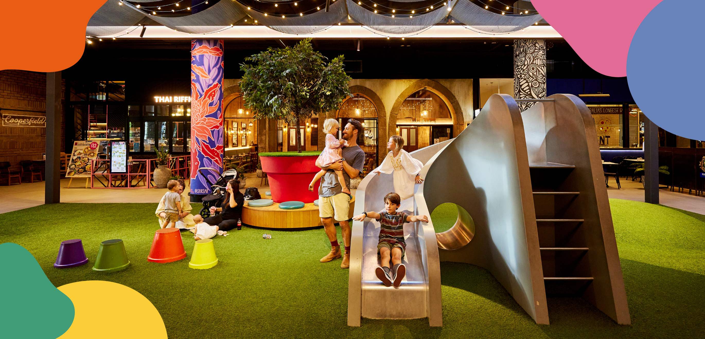 Check out our exclusive kids events, free indoor playgrounds, and workshops with Minis at South Village Shopping Centre.