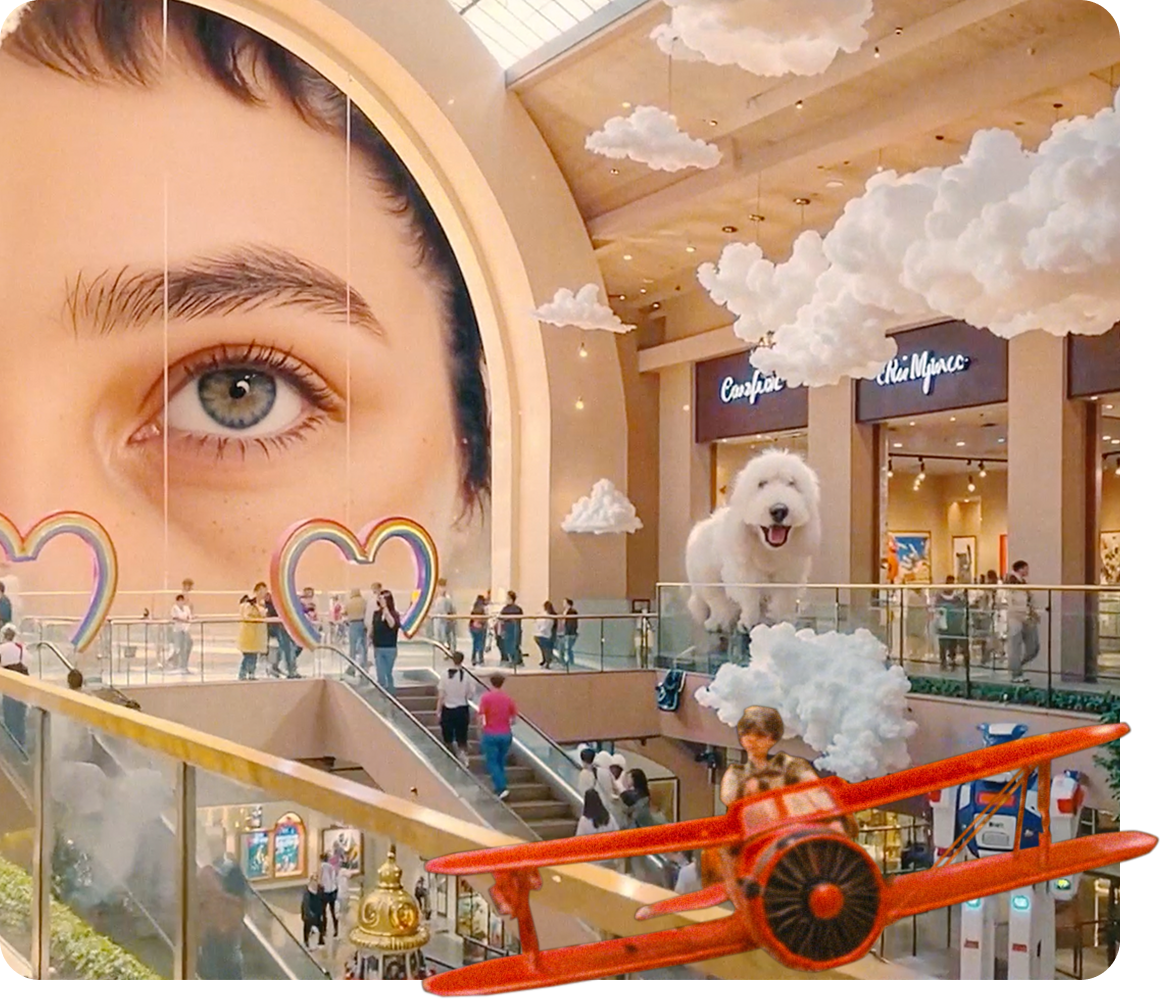 Modern architectural interior