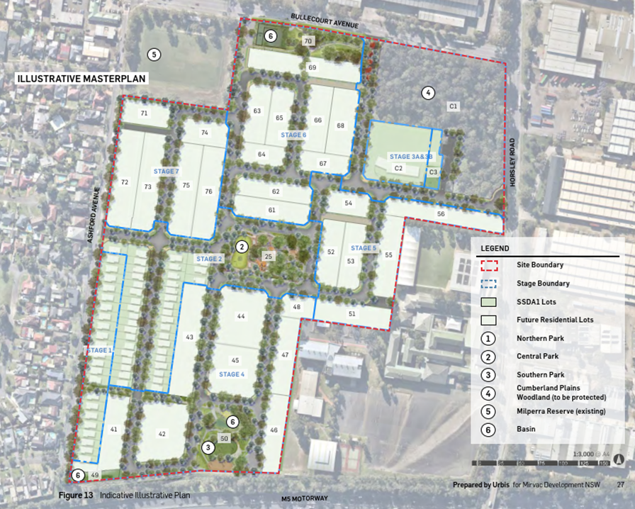 SSDA1a site plan