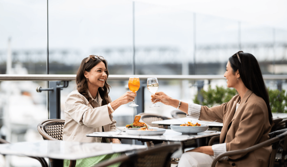 Dining at Birkenhead Point Brand Outlet; Drummoyne, Sydney