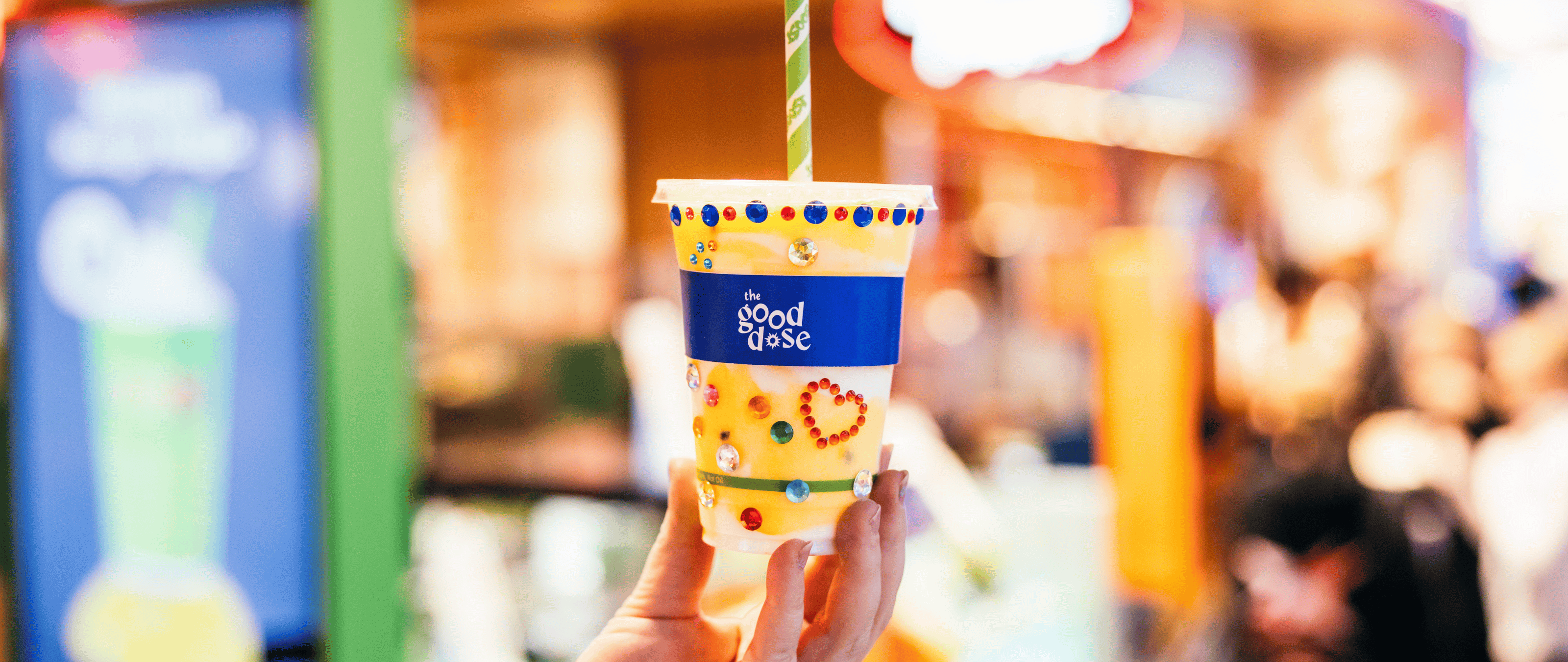 A Dose of Whimsy: Bedazzle Your Boost Smoothie